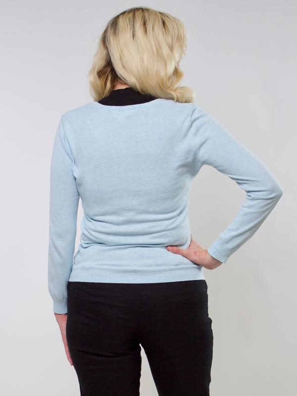 Southern Tide Long Sleeve V-Neck Lightweight Cardigan - /Blue - S