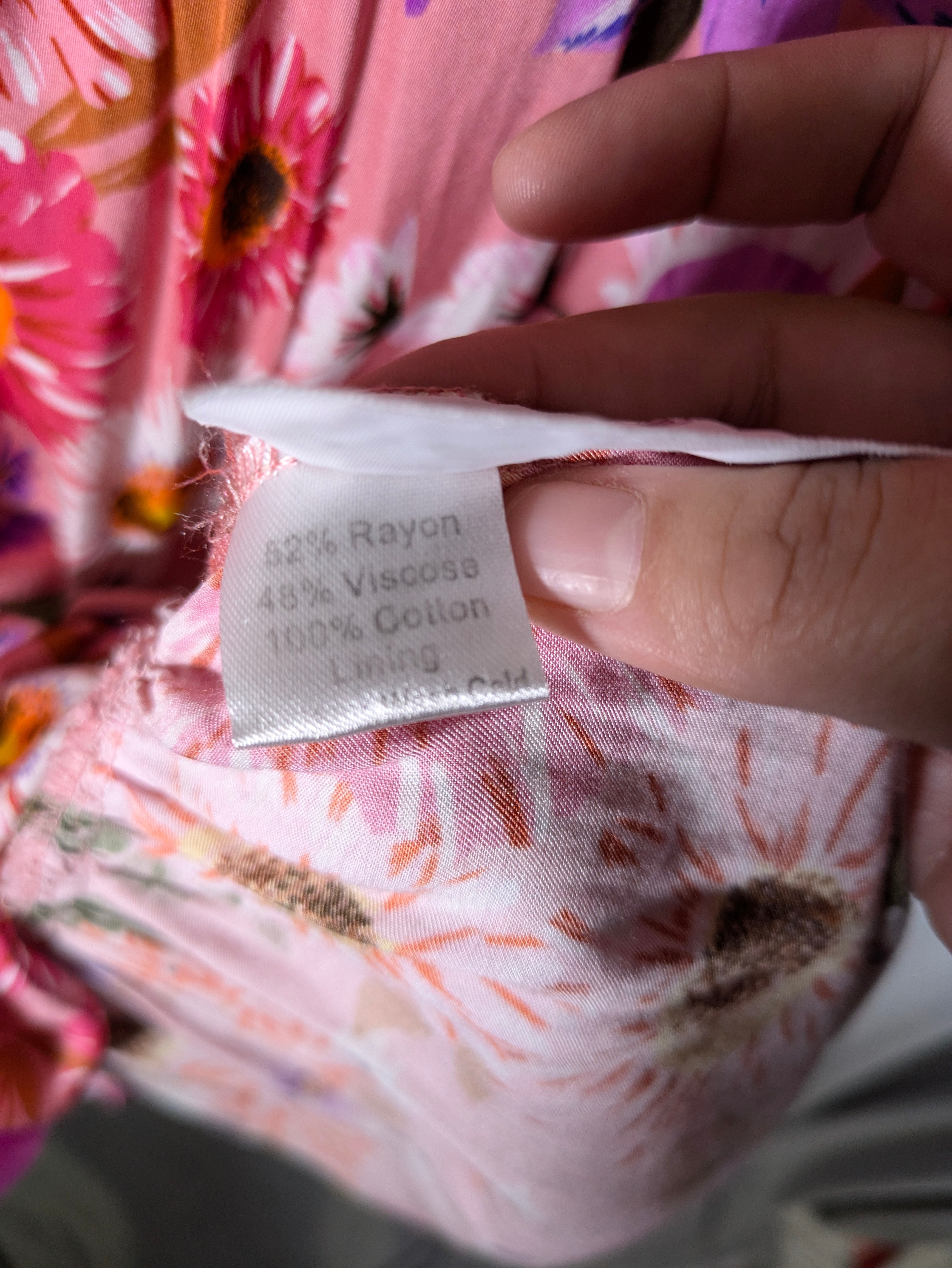 Rachel Parcell Fit & Flare Tiered Hem Shirt Dress - Floral - Pink Multi/Botanical - 10/