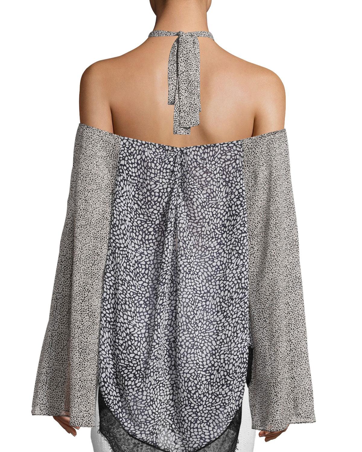 Derek Lamb 10 Crosby Halter Blouse