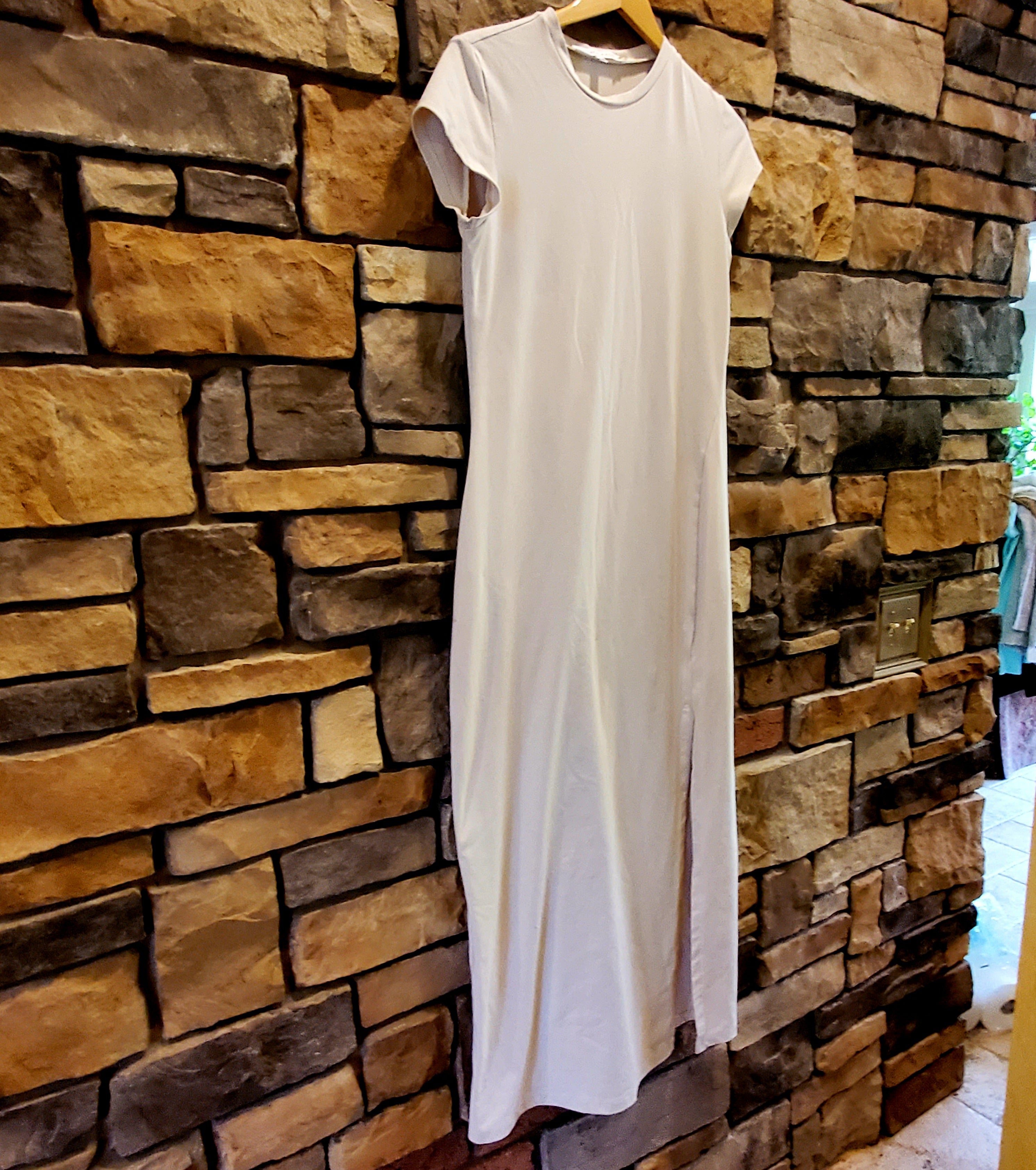 Susana Monaco Maxi Shift Dress - /Off White - M
