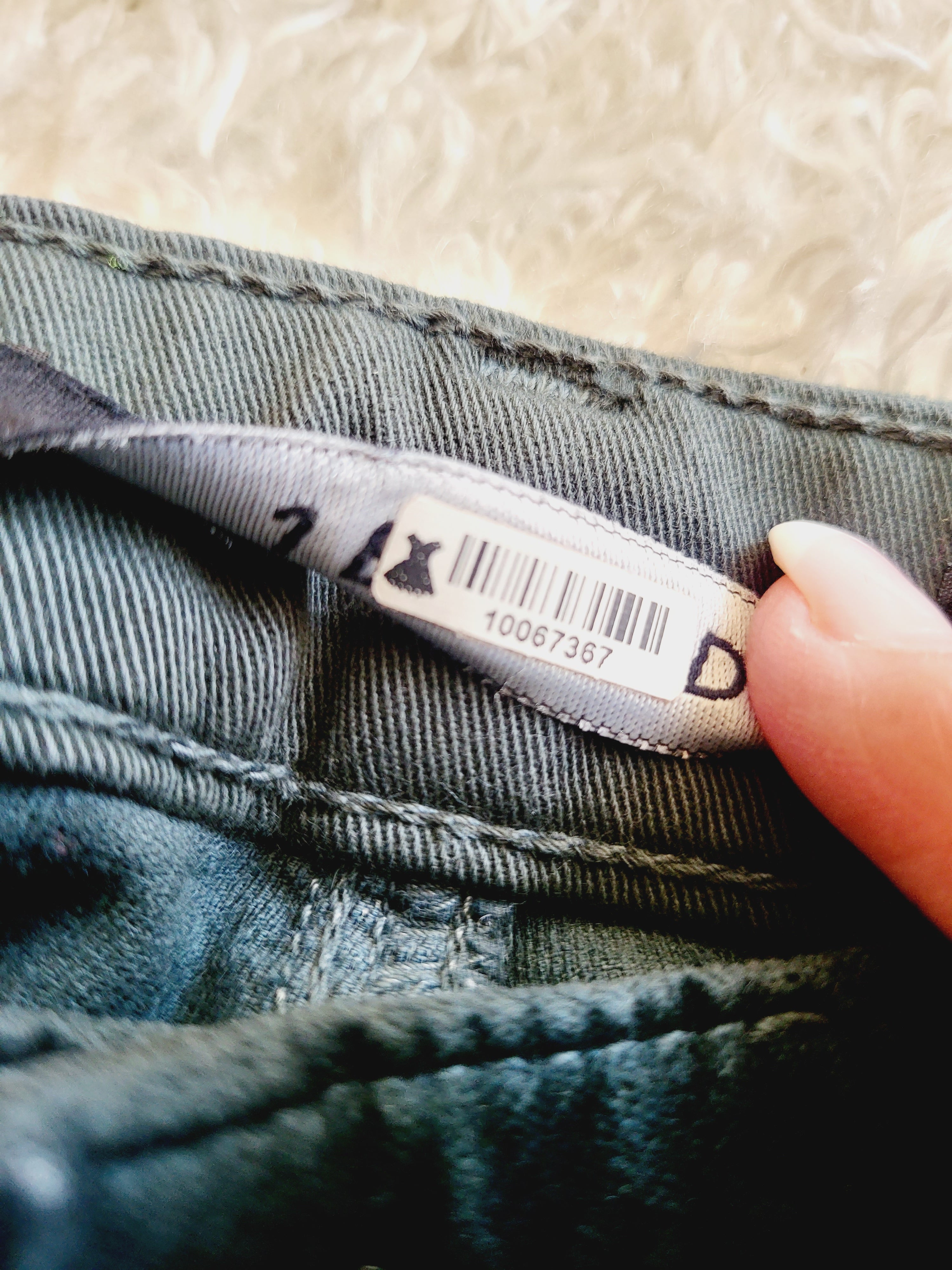 J Brand Zion Mid-Rise Skinny Velvet Jeans - /Green - 27