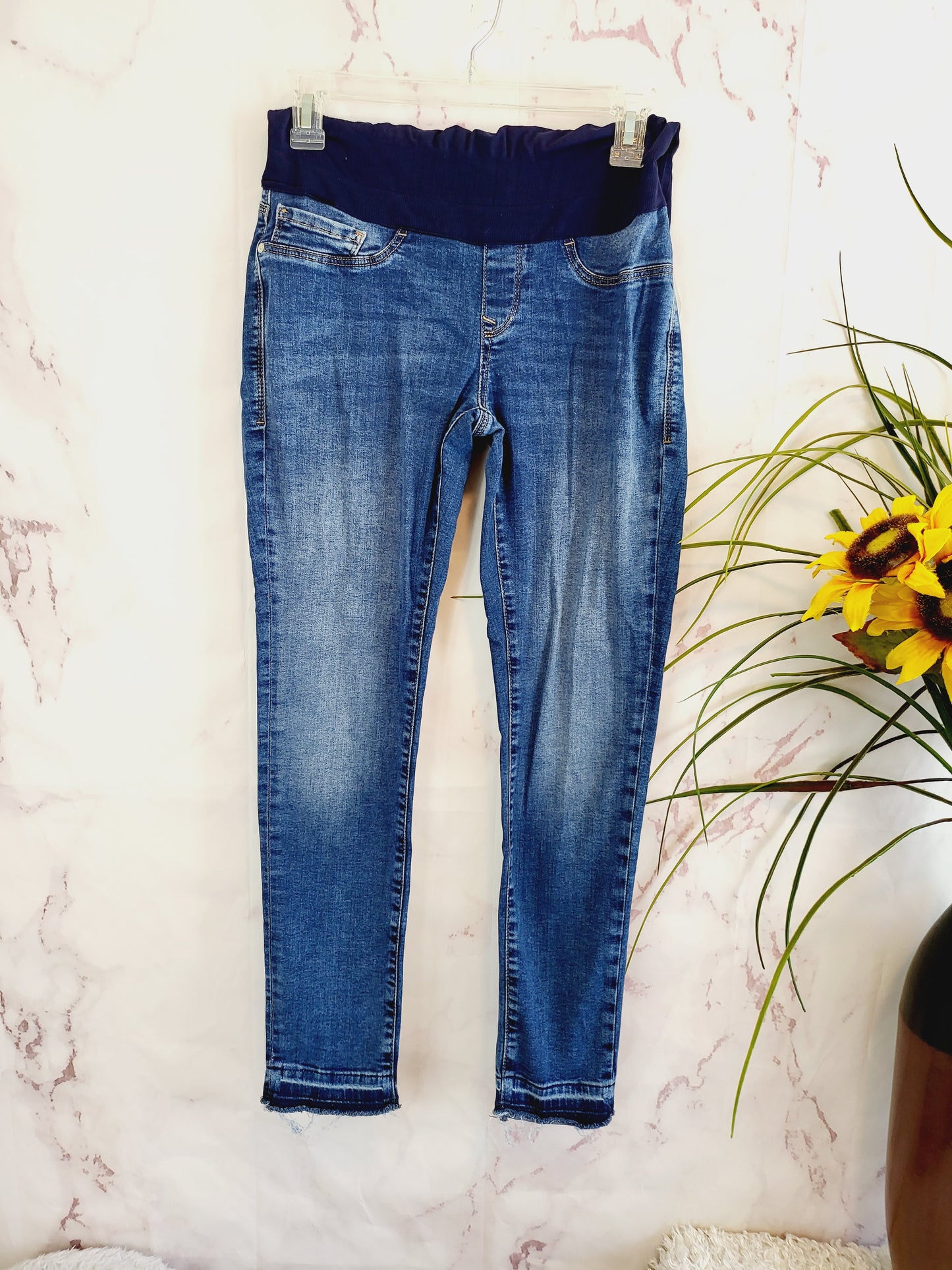 Mavi Vanessa Raw Hem Maternity Jeans - /Blue - 27M