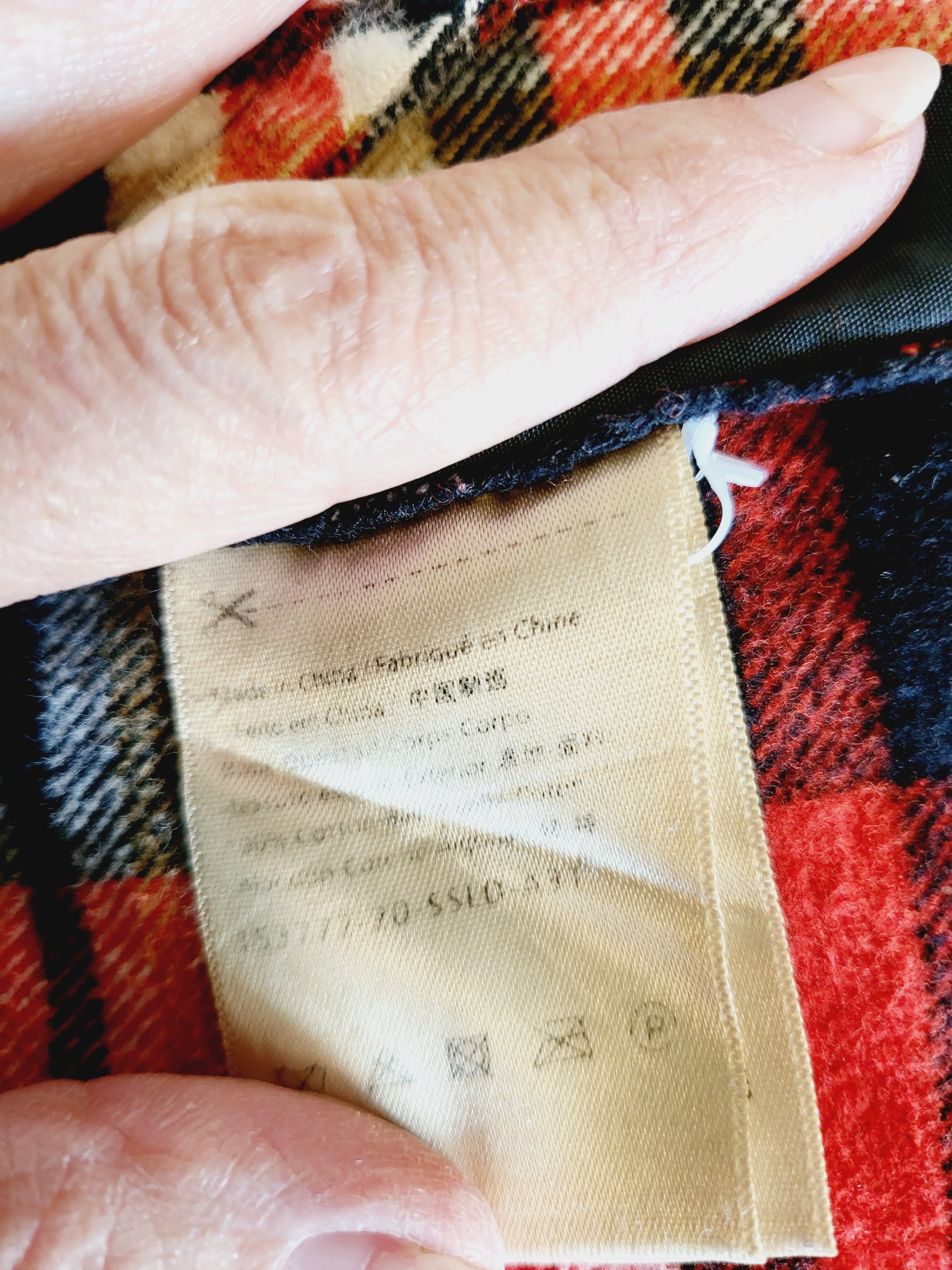 Scotch & Soda Oversized Brushed Cotton Button-Down Shirt - Plaid - Red Multi/0221