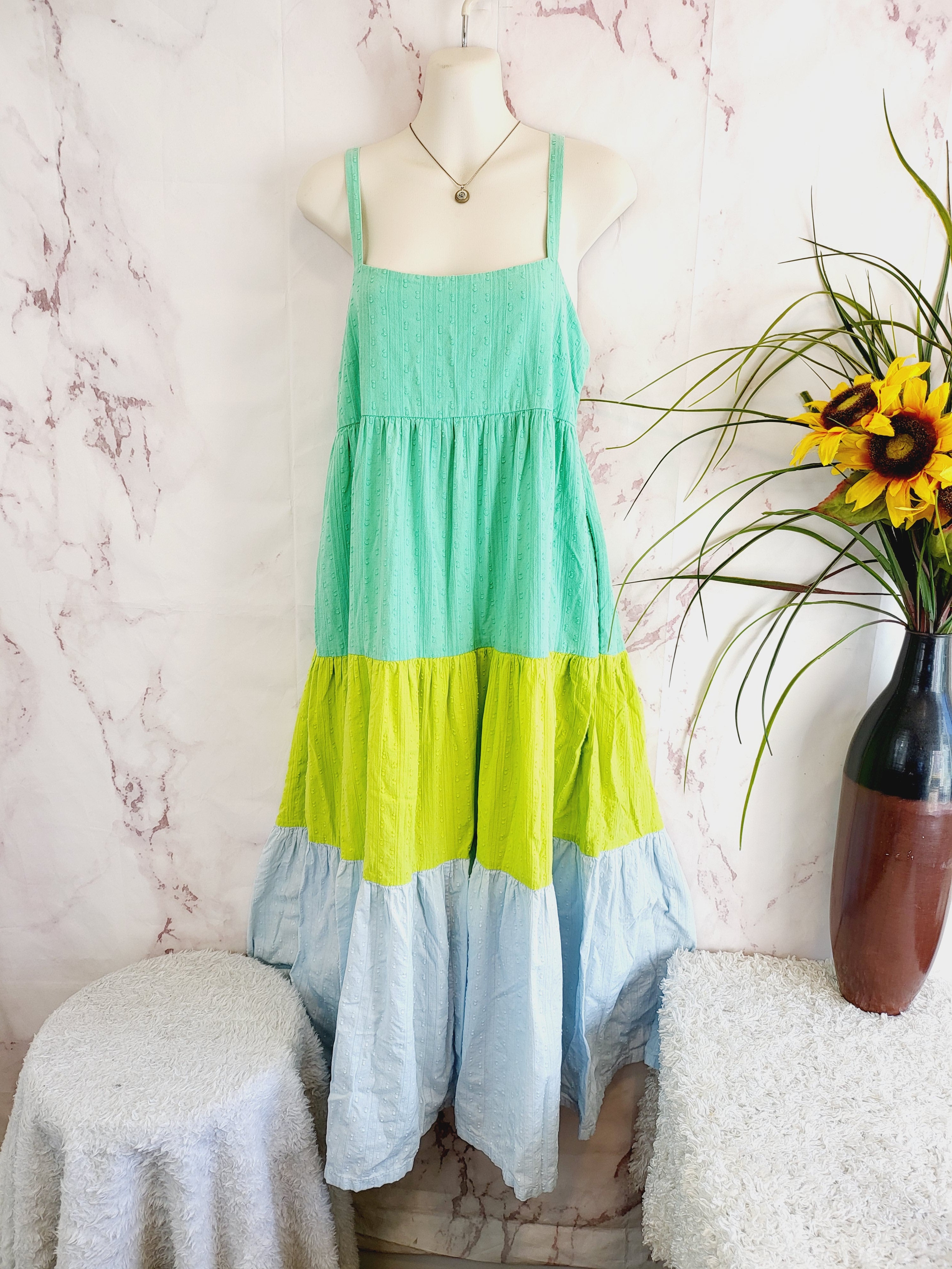Tanya Taylor Dani Woven Maxi Dress