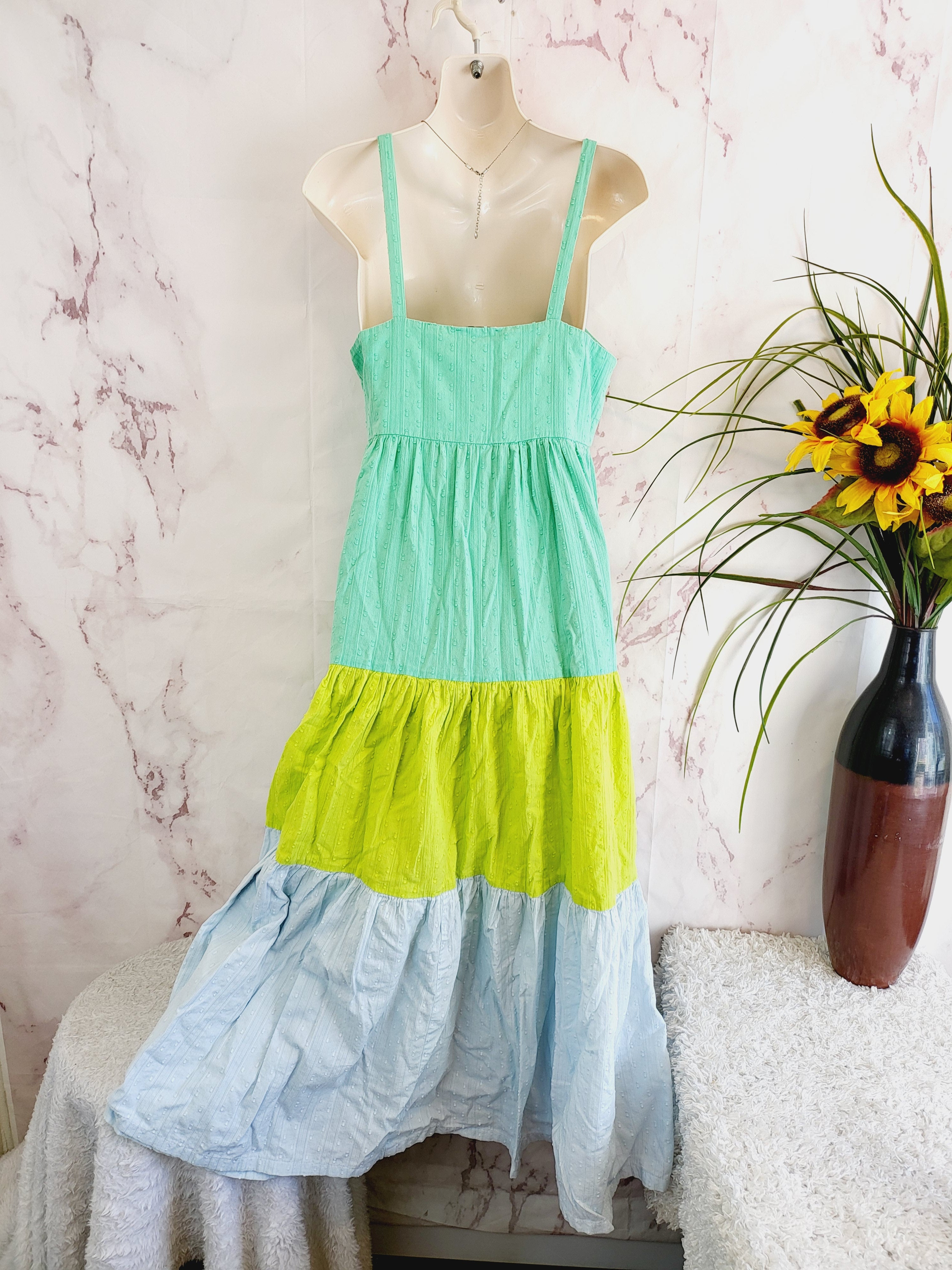 Tanya Taylor Dani Woven Maxi Dress