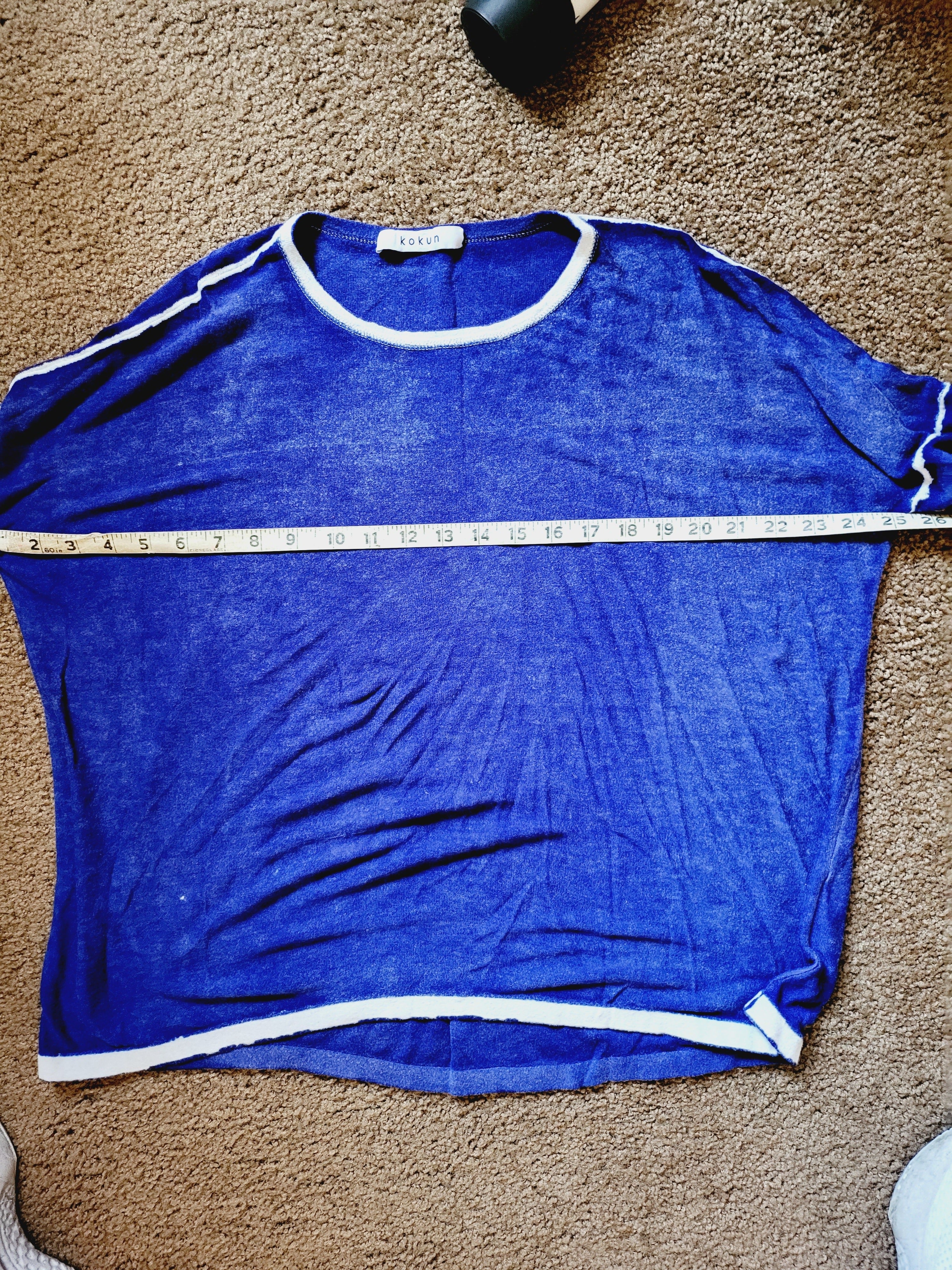 Kokun Overdyed Boxy Cashmere Crew Neck