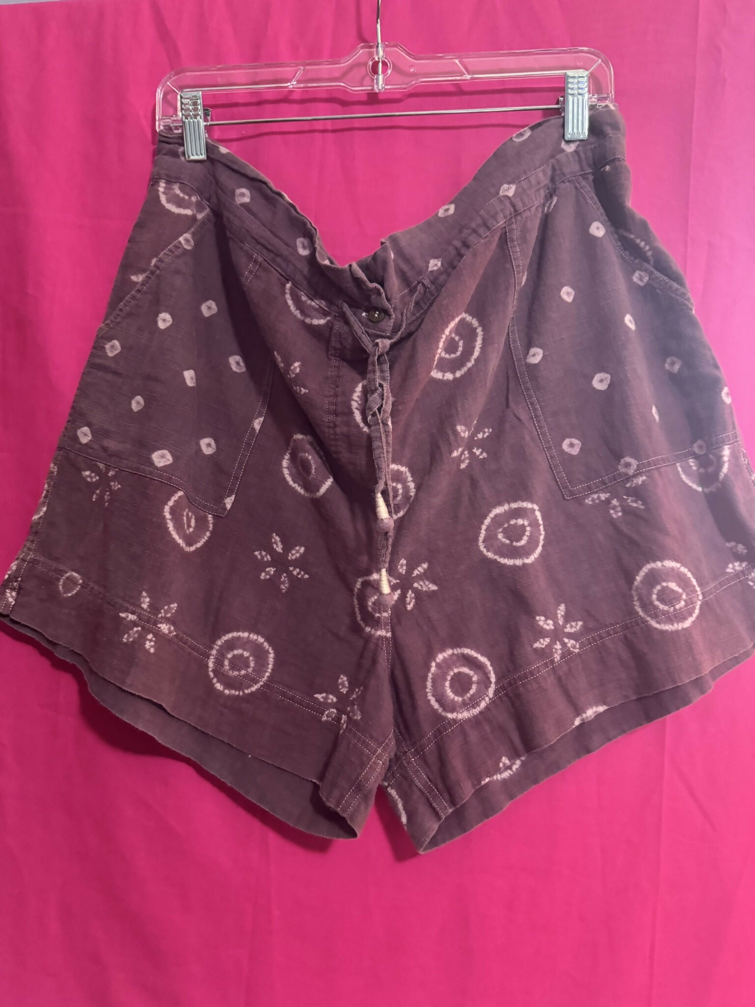 Kopal Khush Short - Floral - Red Multi/Magenta - L