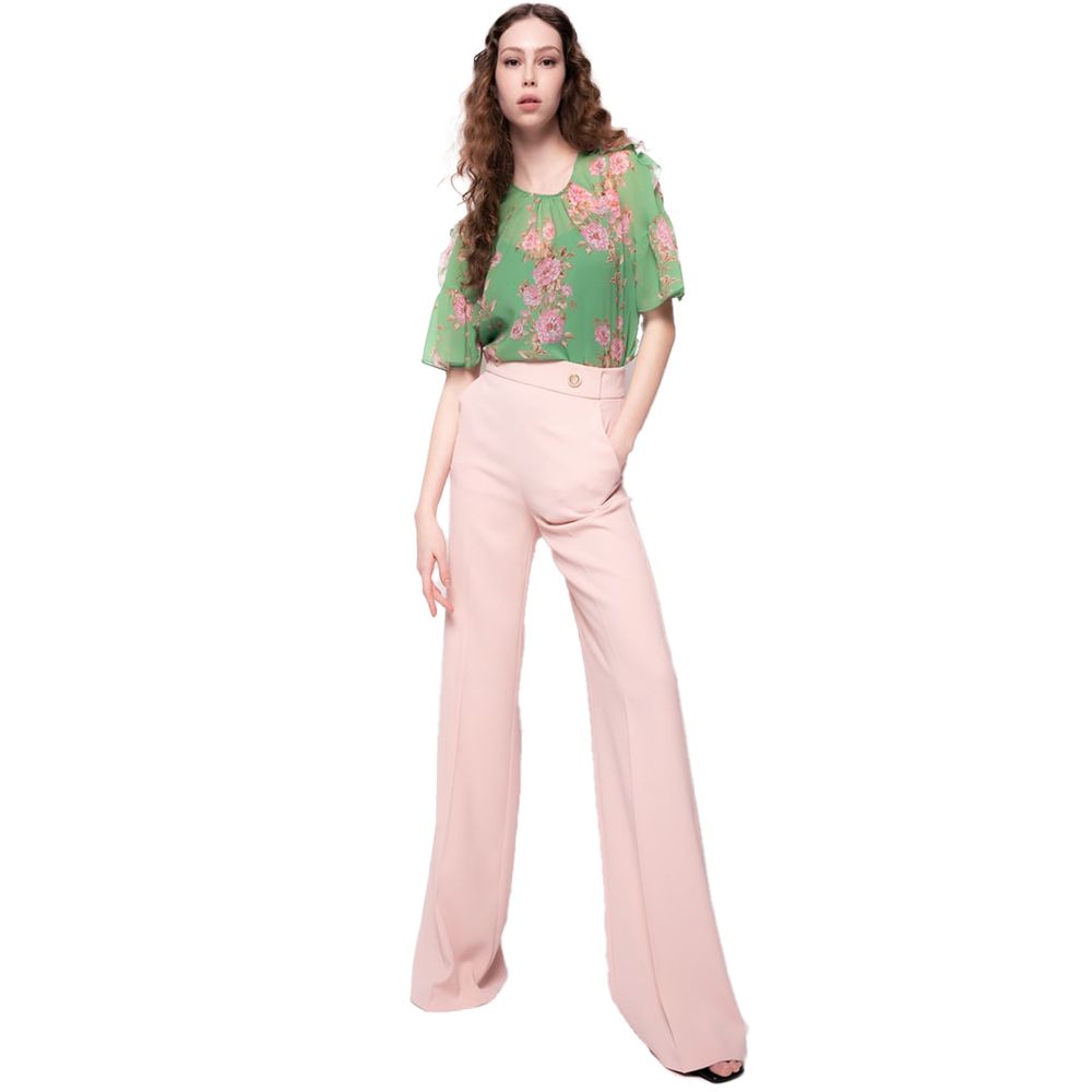 PINKO Pink Polyester Jeans & Pant/IT42|M/Pink