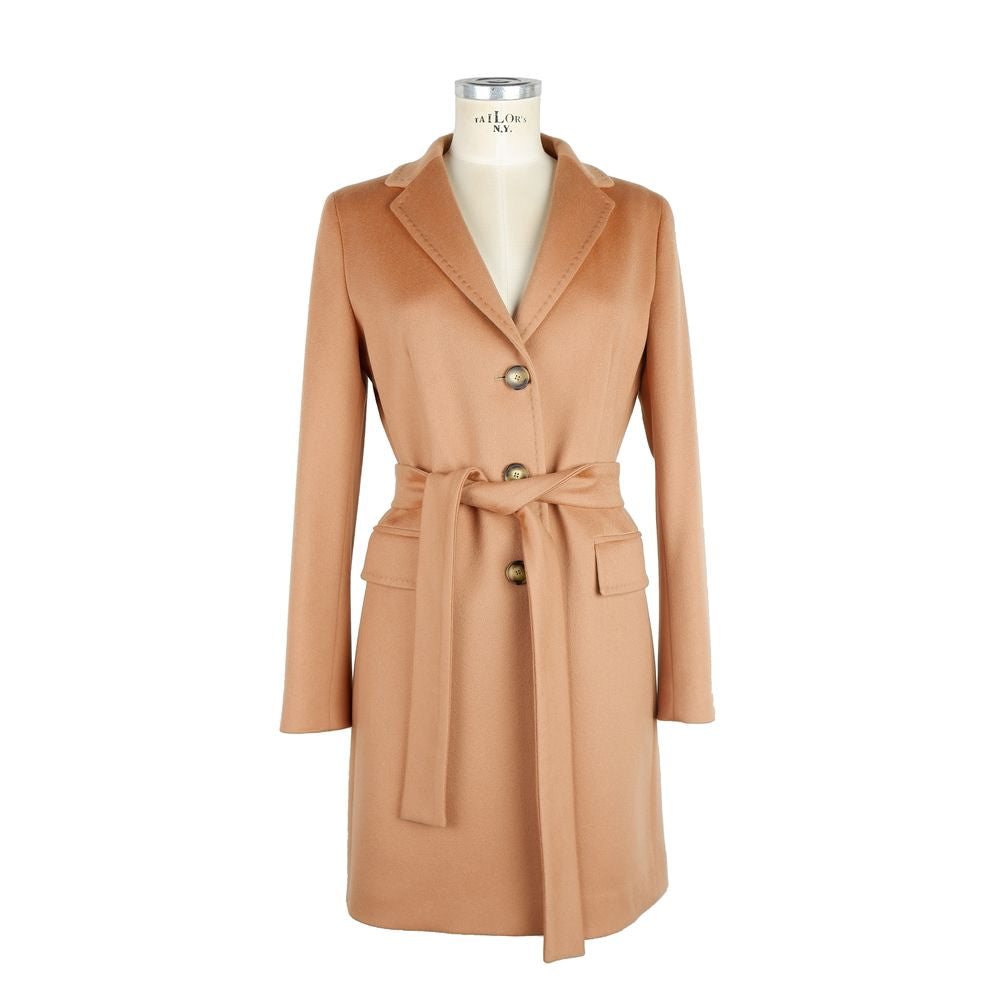 Loro Piano Made in Italy Beige Cashmere Jackets & Coat/IT44|L/Beige