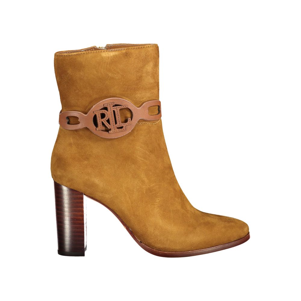 Ralph Lauren Brown Leather Boot/EU42/US12/Brown