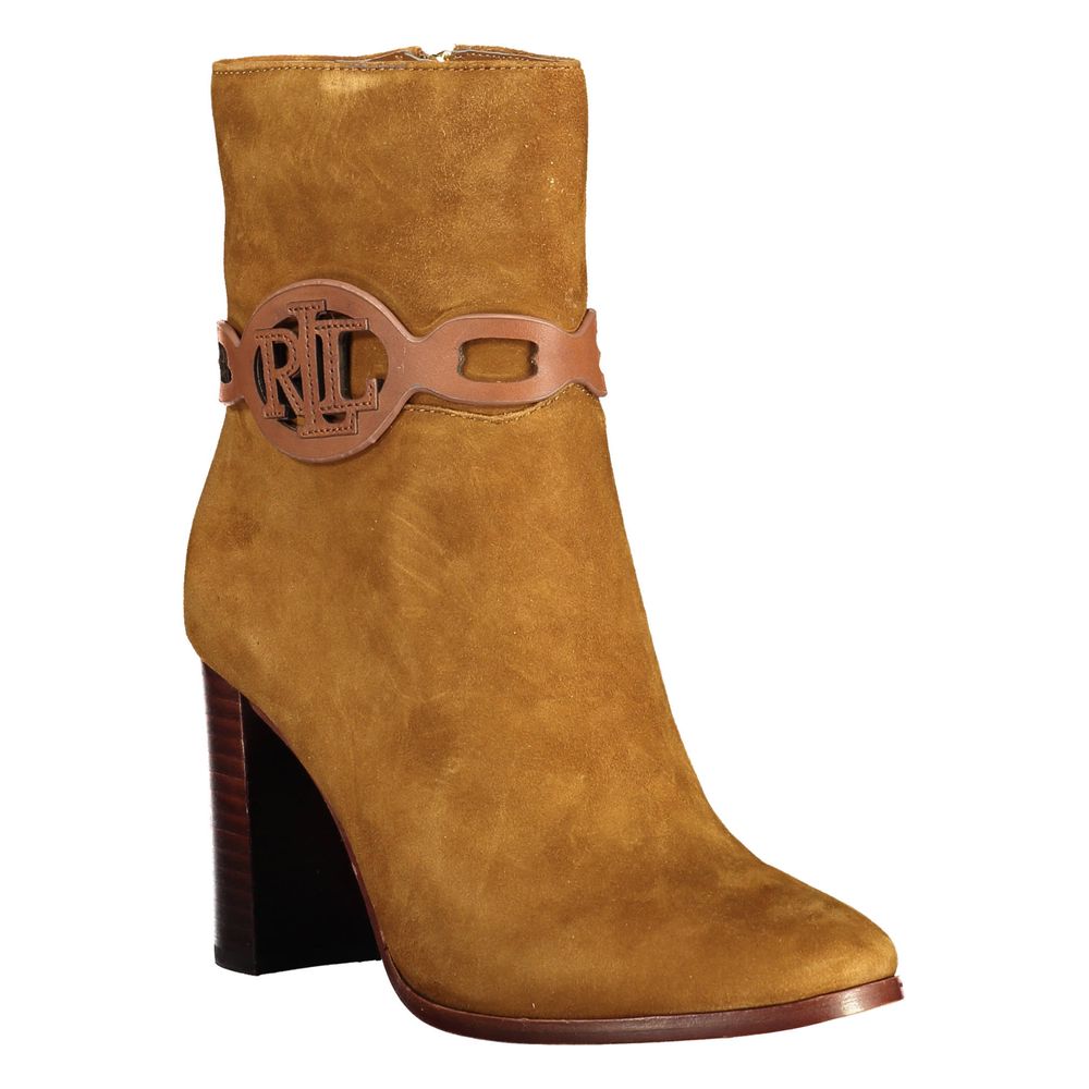 Ralph Lauren Brown Leather Boot/EU42/US12/Brown