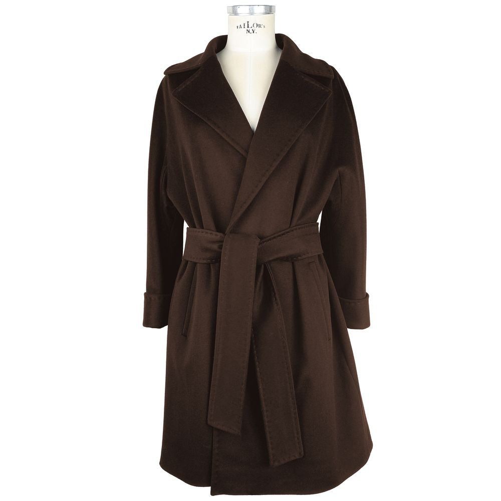 Loro Piana Made in Italy Brown Wool Vergine Jackets & Coat/IT44|L/Brown