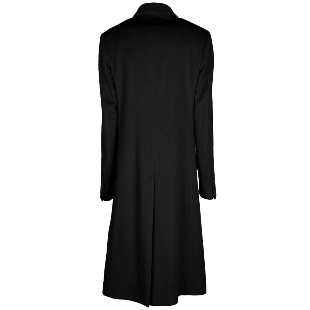 Loro Piana Made in Italy Black Wool Vergine Jackets & Coat/IT46 | L/Black