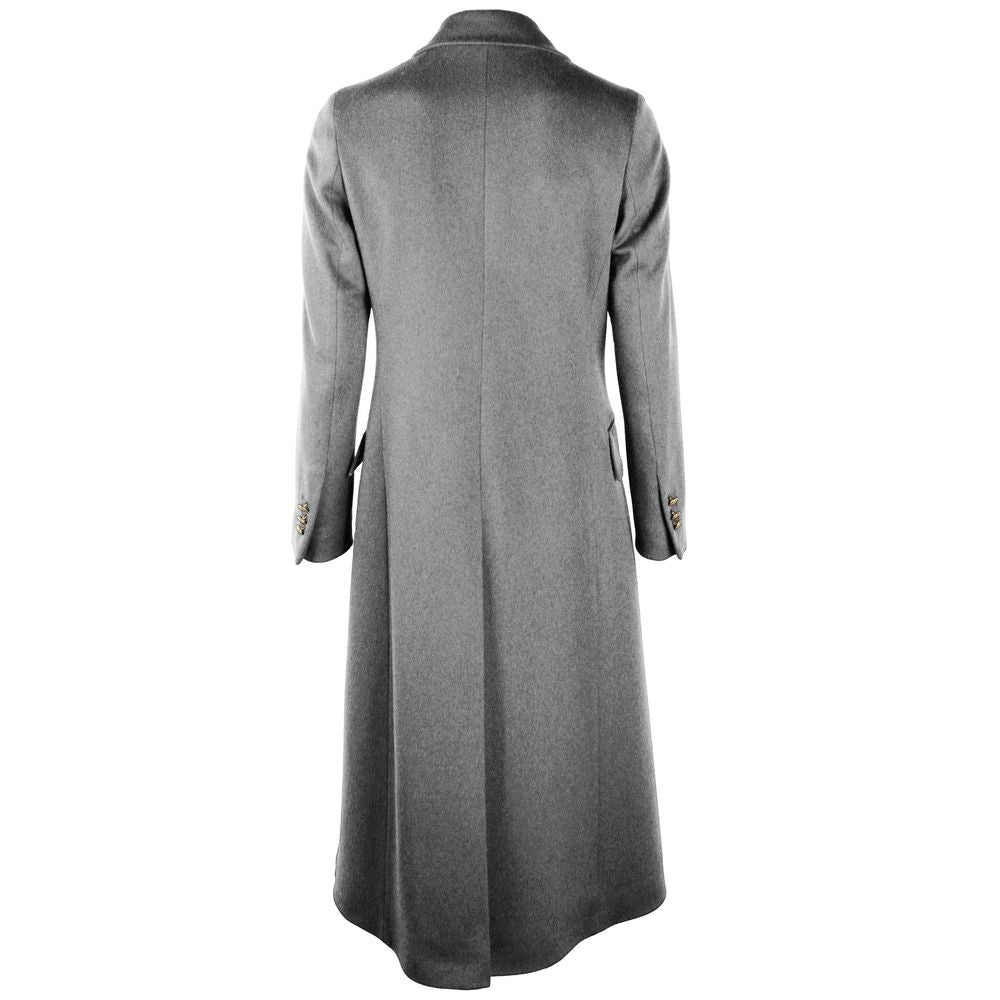 Loro Piana Made in Italy Gray Wool Vergine Jackets & Coat/IT42|M/Gray