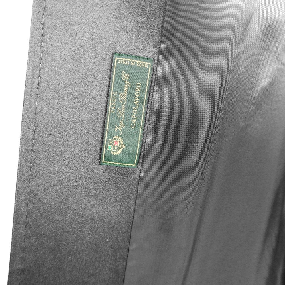 Loro Piana Made in Italy Gray Wool Vergine Jackets & Coat/IT42|M/Gray