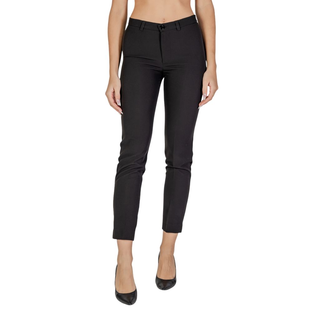 Sandro Ferrone Sandro Ferrone Black Polyester Jeans & Pant/IT46 | L/Black
