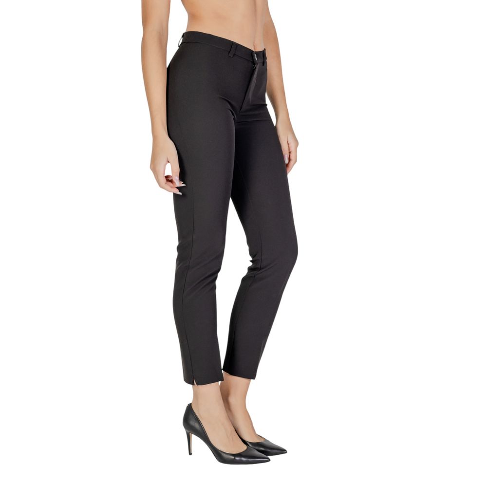 Sandro Ferrone Sandro Ferrone Black Polyester Jeans & Pant/IT46 | L/Black