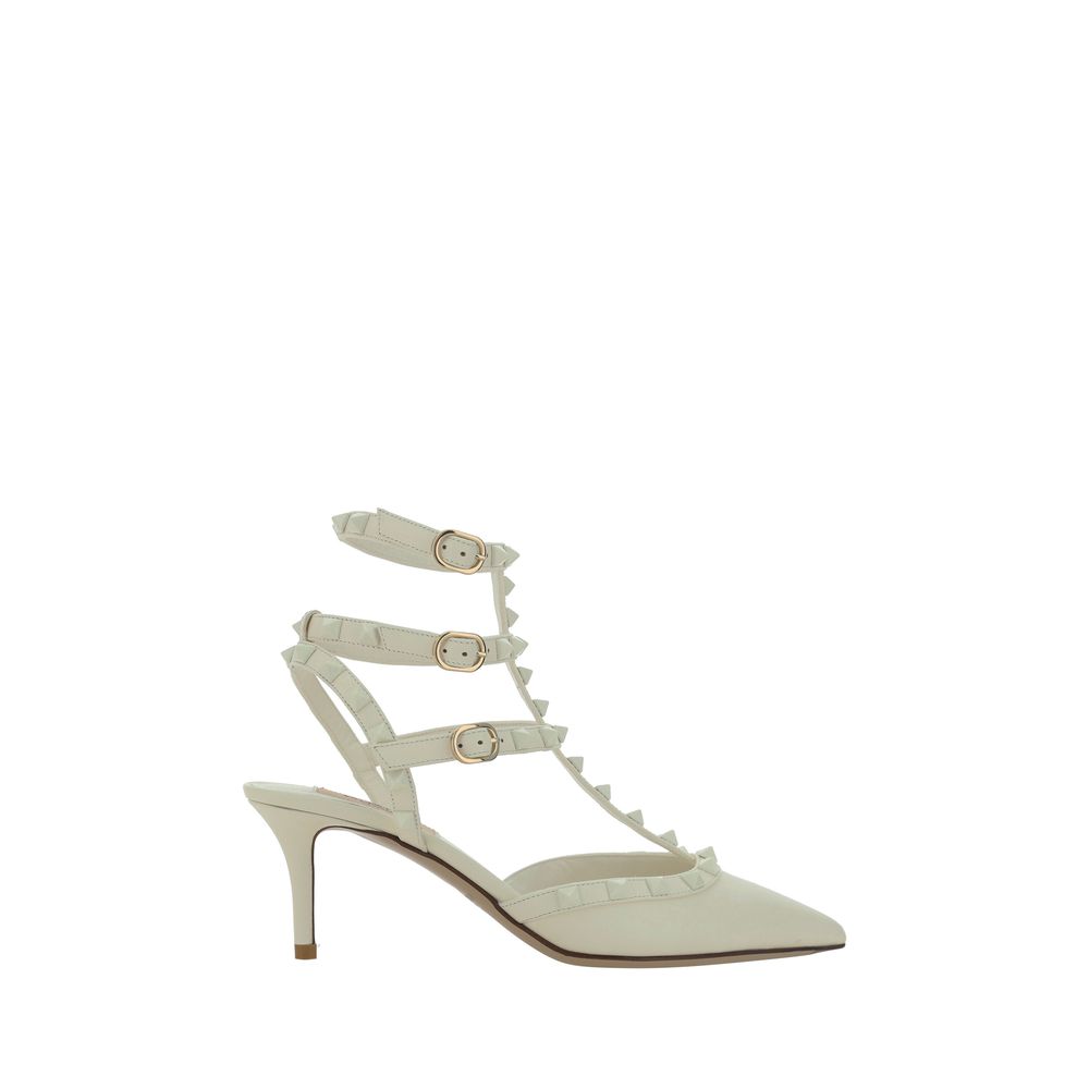 Valentino Garavani Rockstud Pumps/EU37/US7/White
