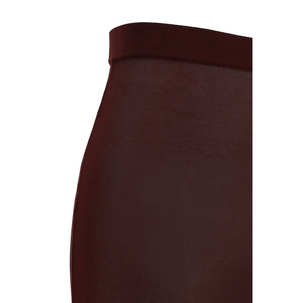 Saint Laurent Midi Skirt/M/Bordeaux