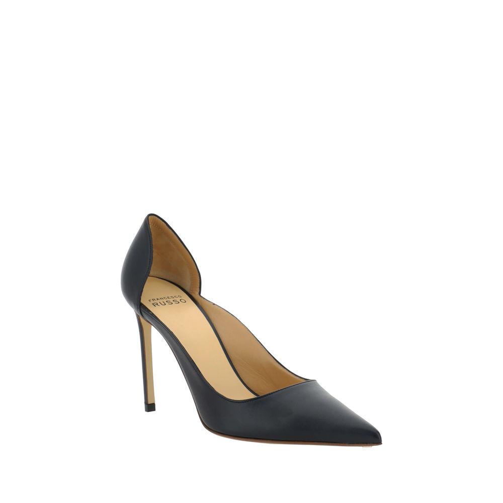 Francesco Russo Pumps/EU39/US9/Black