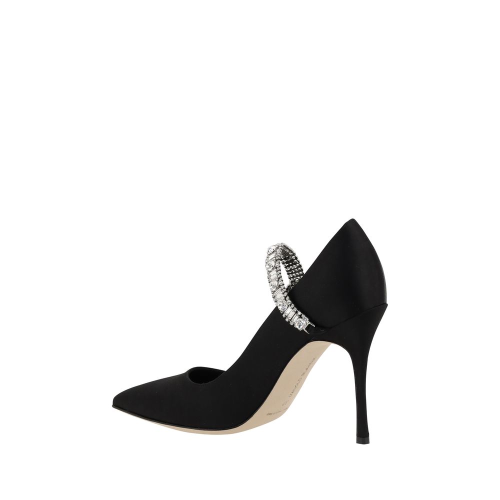 Manolo Blahnik Hamedi Pumps/EU36.5/US6.5/Black