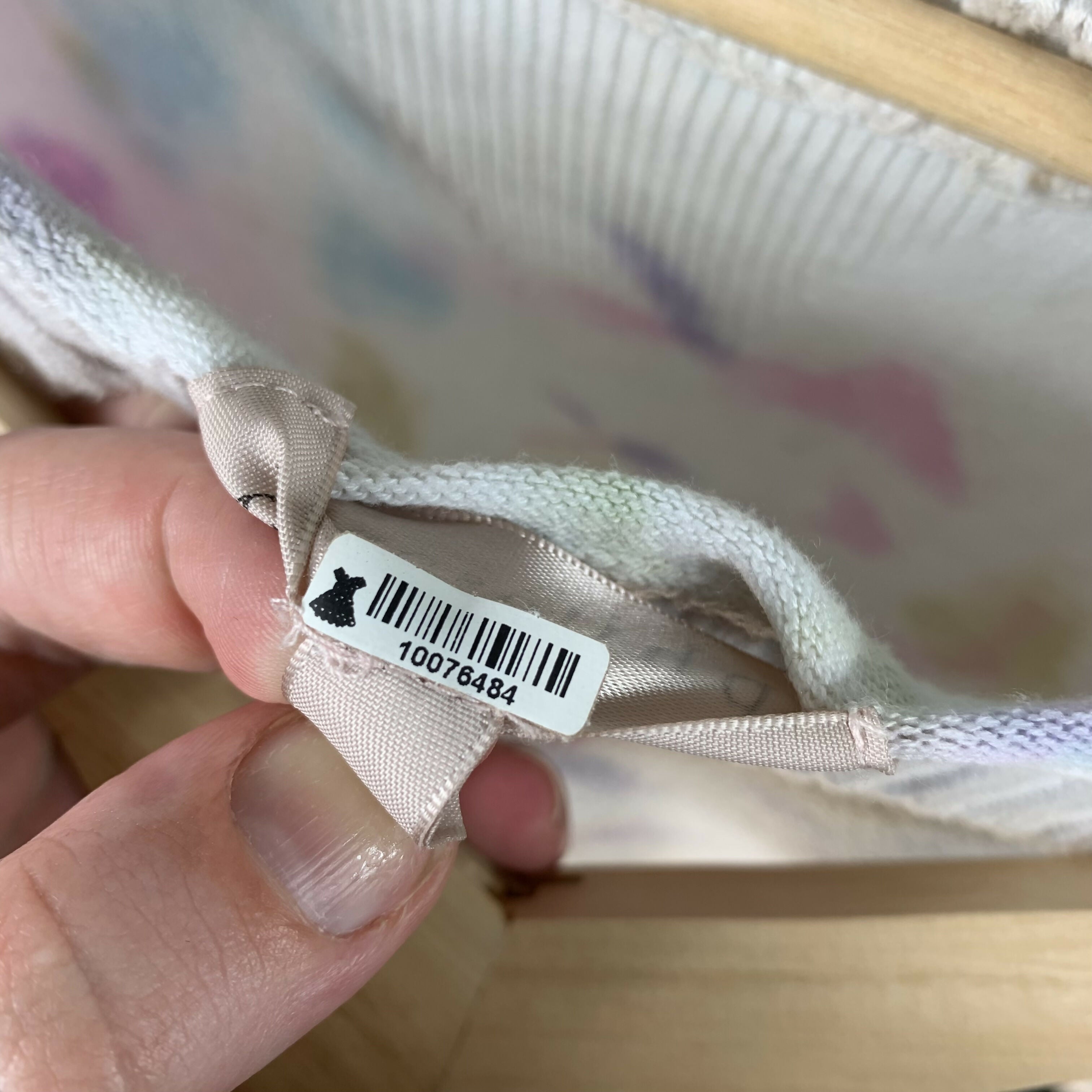 Philosophy Crewneck Sweater - Tie Dye - White Multi Pink - XL