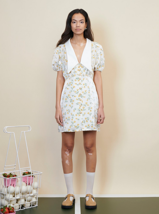 Game Floral Mini Dress