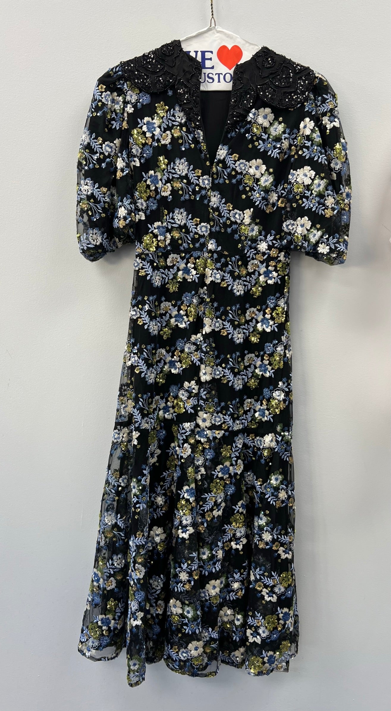Podium Sequin Midi Dress