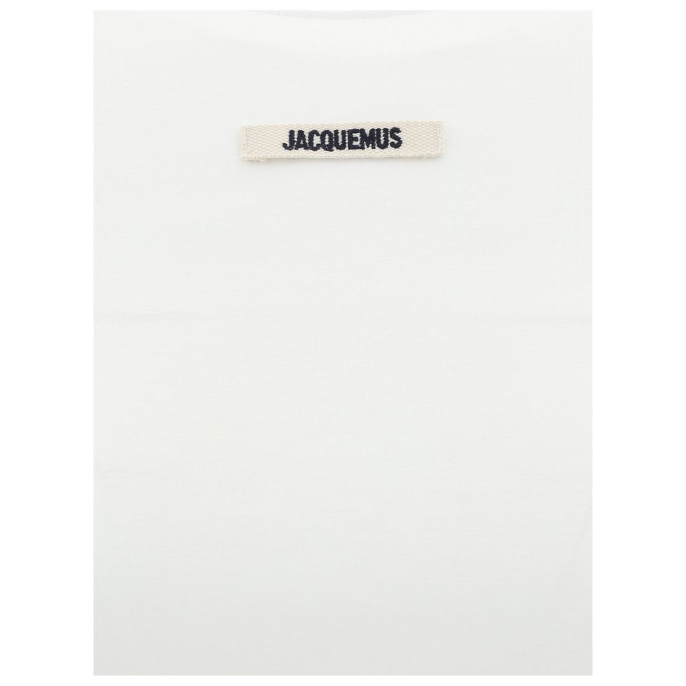 Jacquemus Jacquemus Le T-shirt Gros Grain Long-Sleeve/M/White