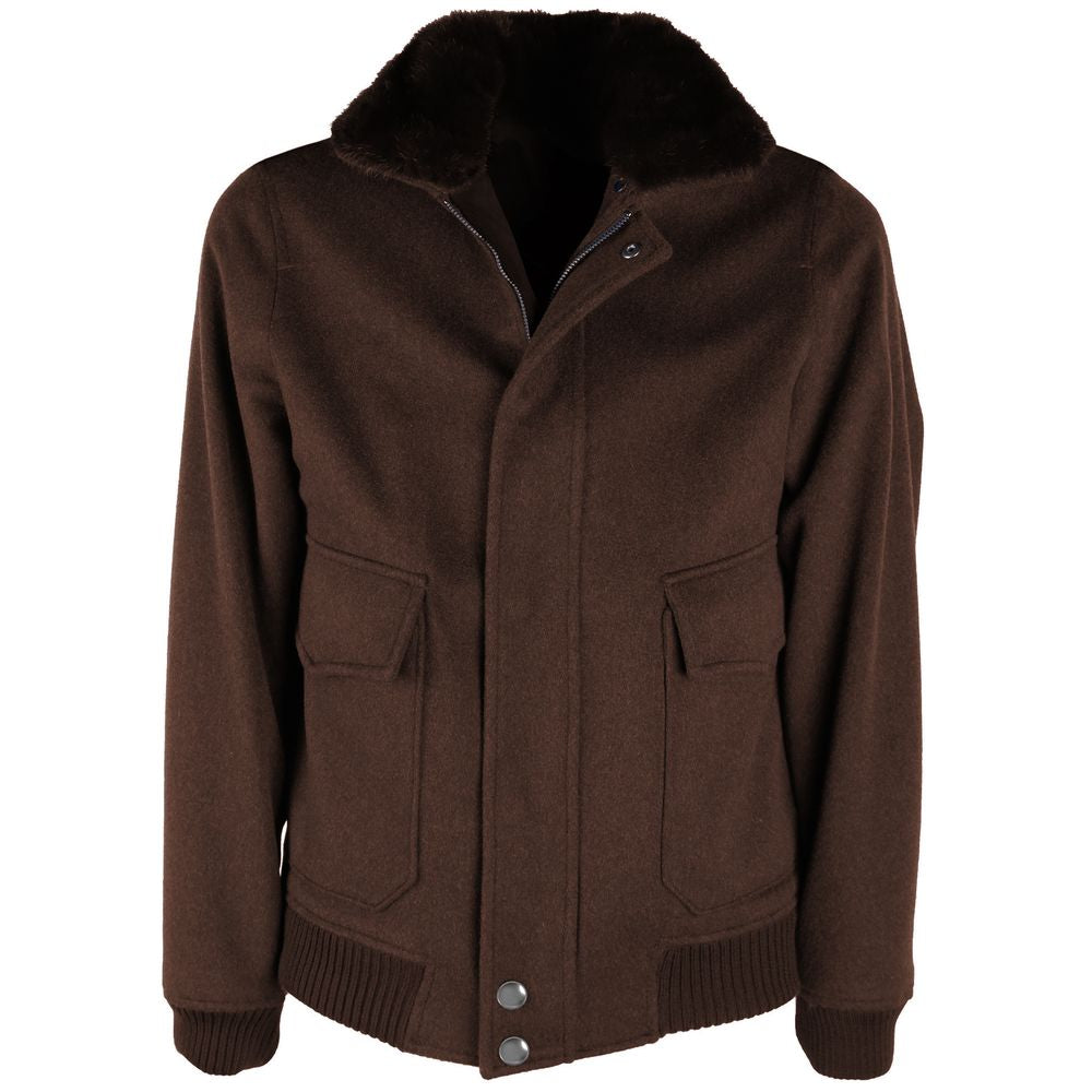 Loro Piana Made in Italy Brown Wool Vergine Jacket/IT48 | M/Brown