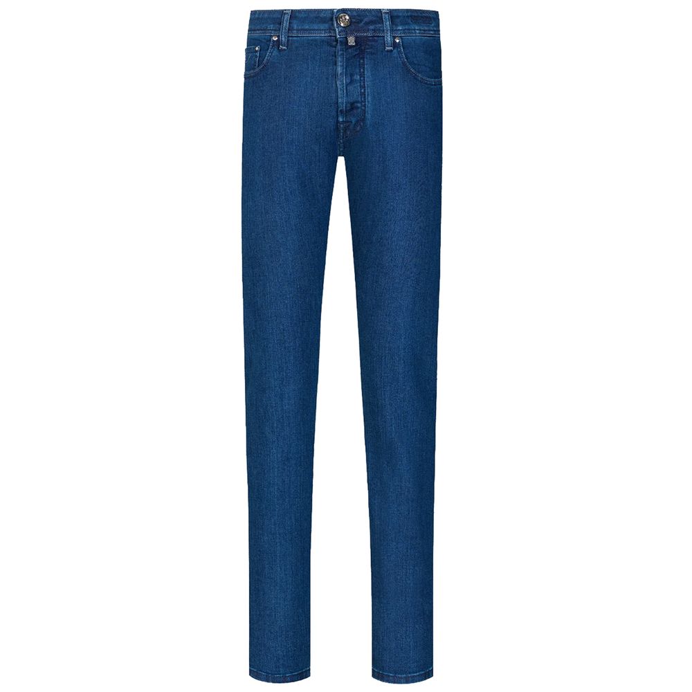 Jacob Cohen Blue Cotton Men Jeans/W36/Blue