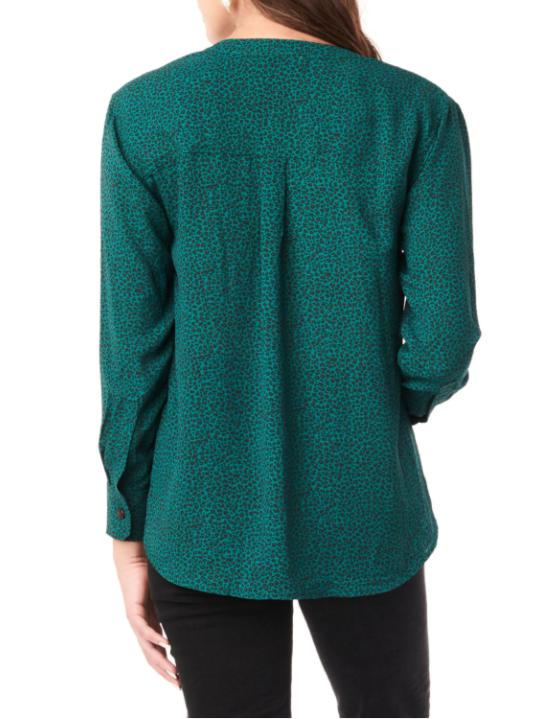 Loyal Hana Evelyn Long Sleeve Maternity Wrap Blouse