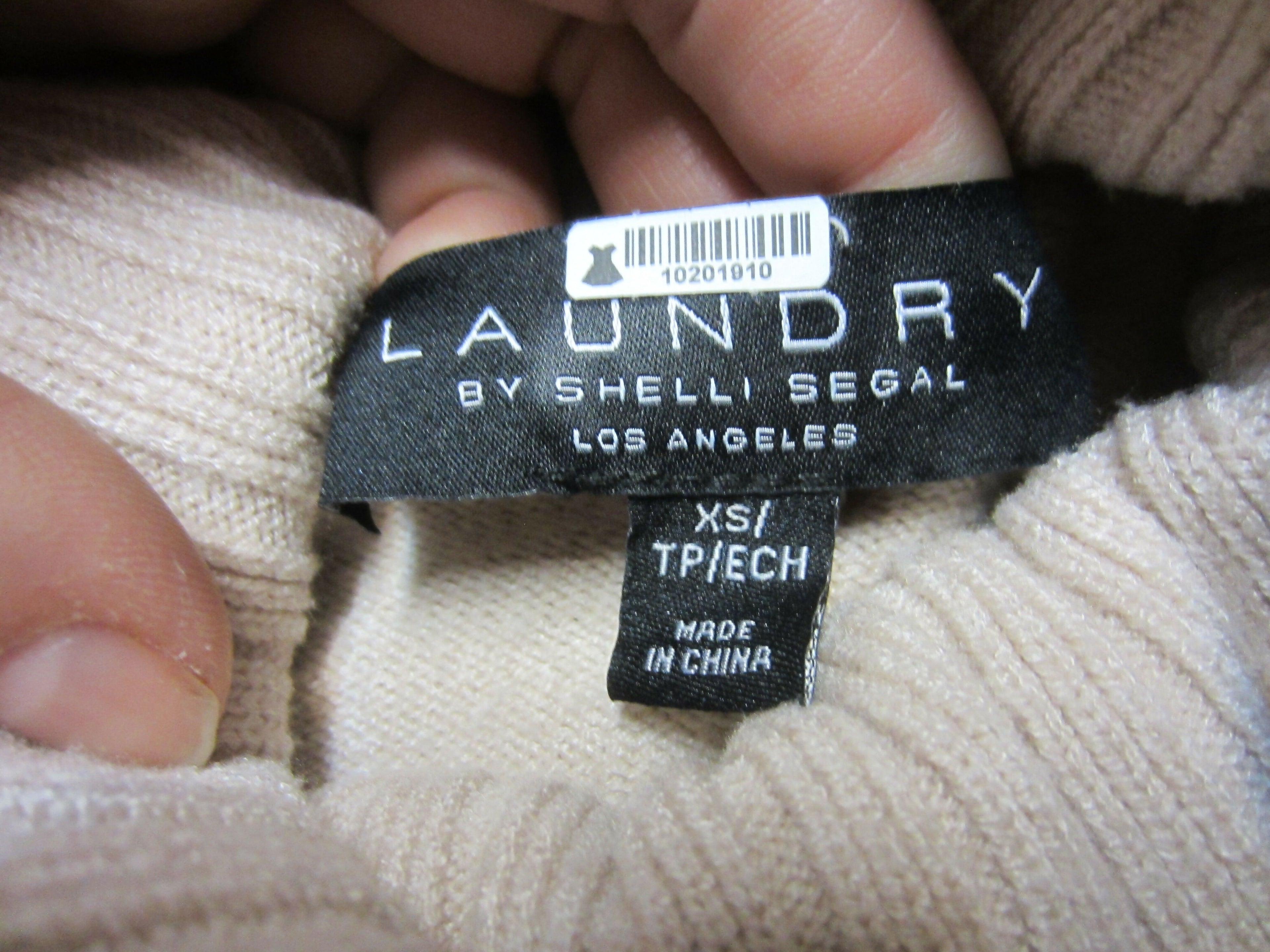 Laundry by Shelli Segal Wide Sleeve Cozy Turtleneck Sweater - /Beige - XS