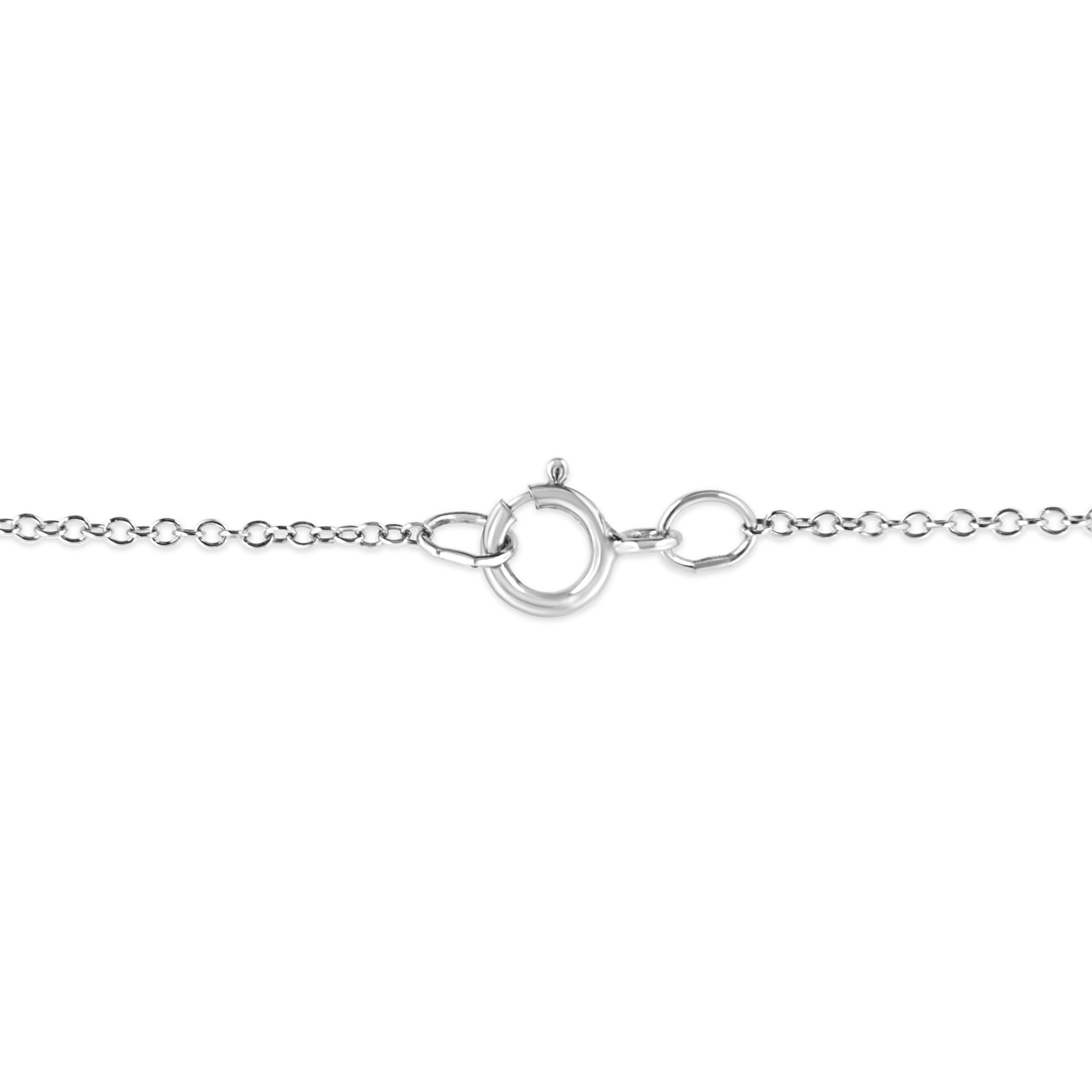 Haus of Brilliance .925 Sterling Silver Prong-Set Diamond Accent Starfish 18" Pendant Necklace (I-J Color, I1-I2 Clarity)