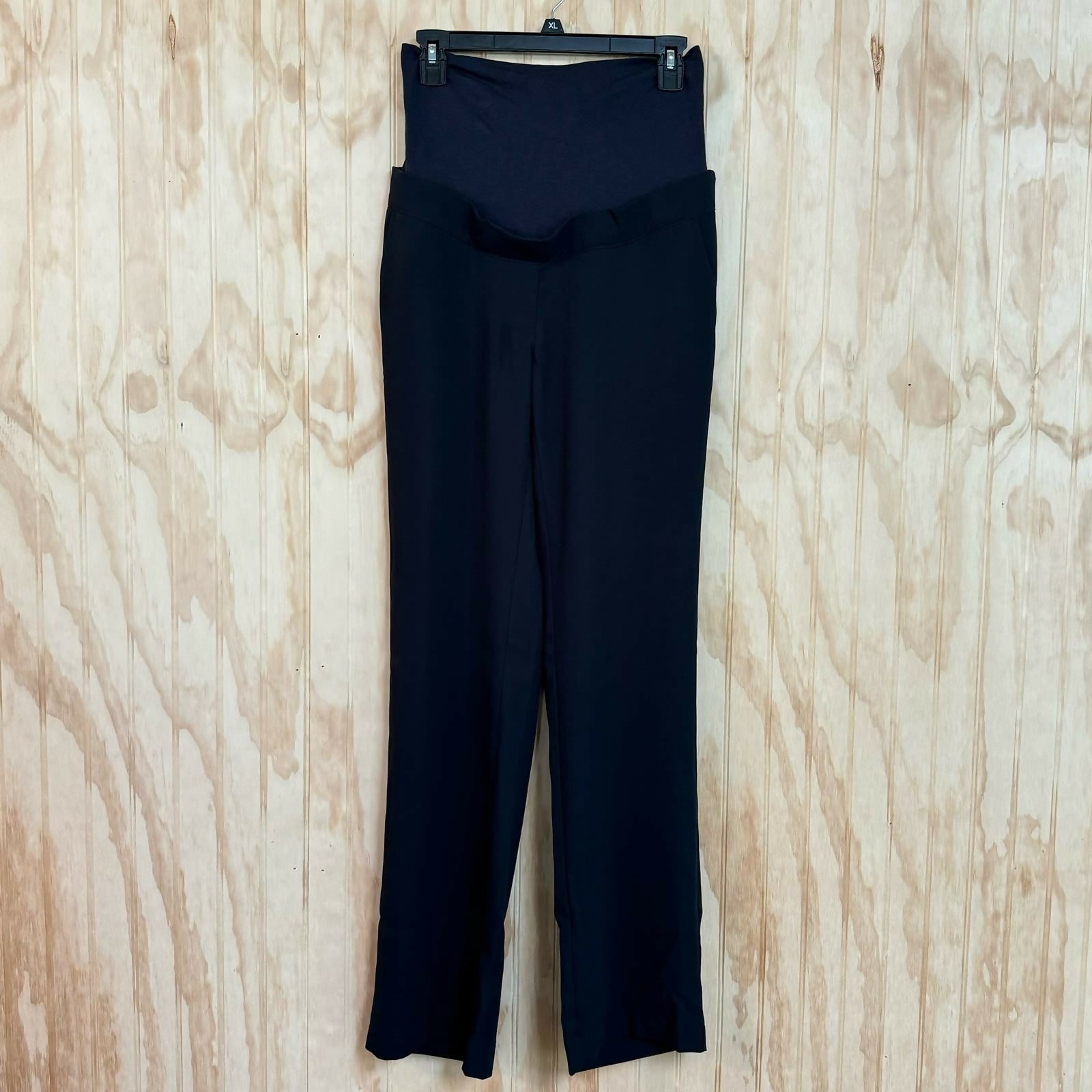 Soon Maternity Classic Straight Leg Maternity Pants - Navy - 6M NWT