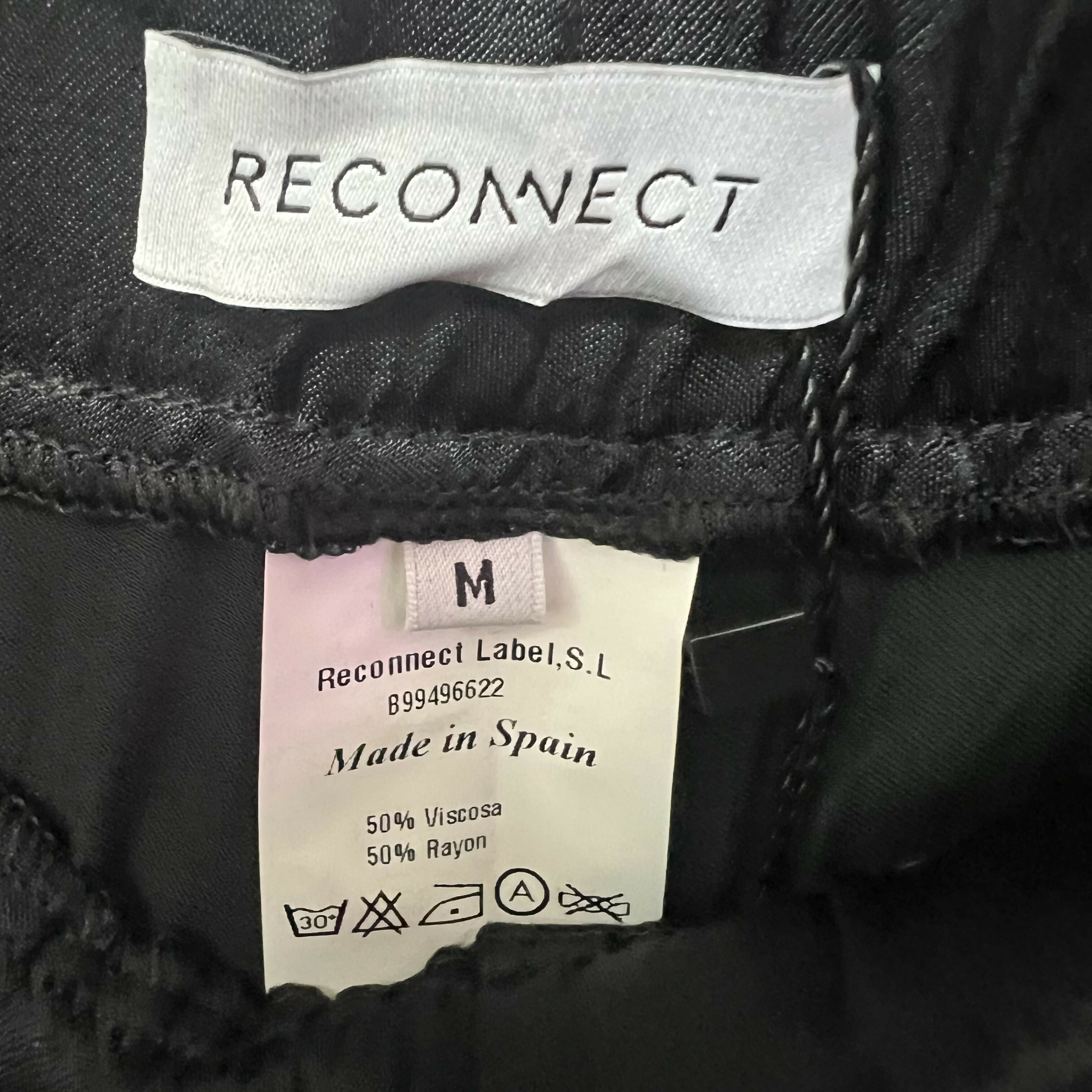 Reconnect Satin Wide Leg Maternity Pants - Black - MM