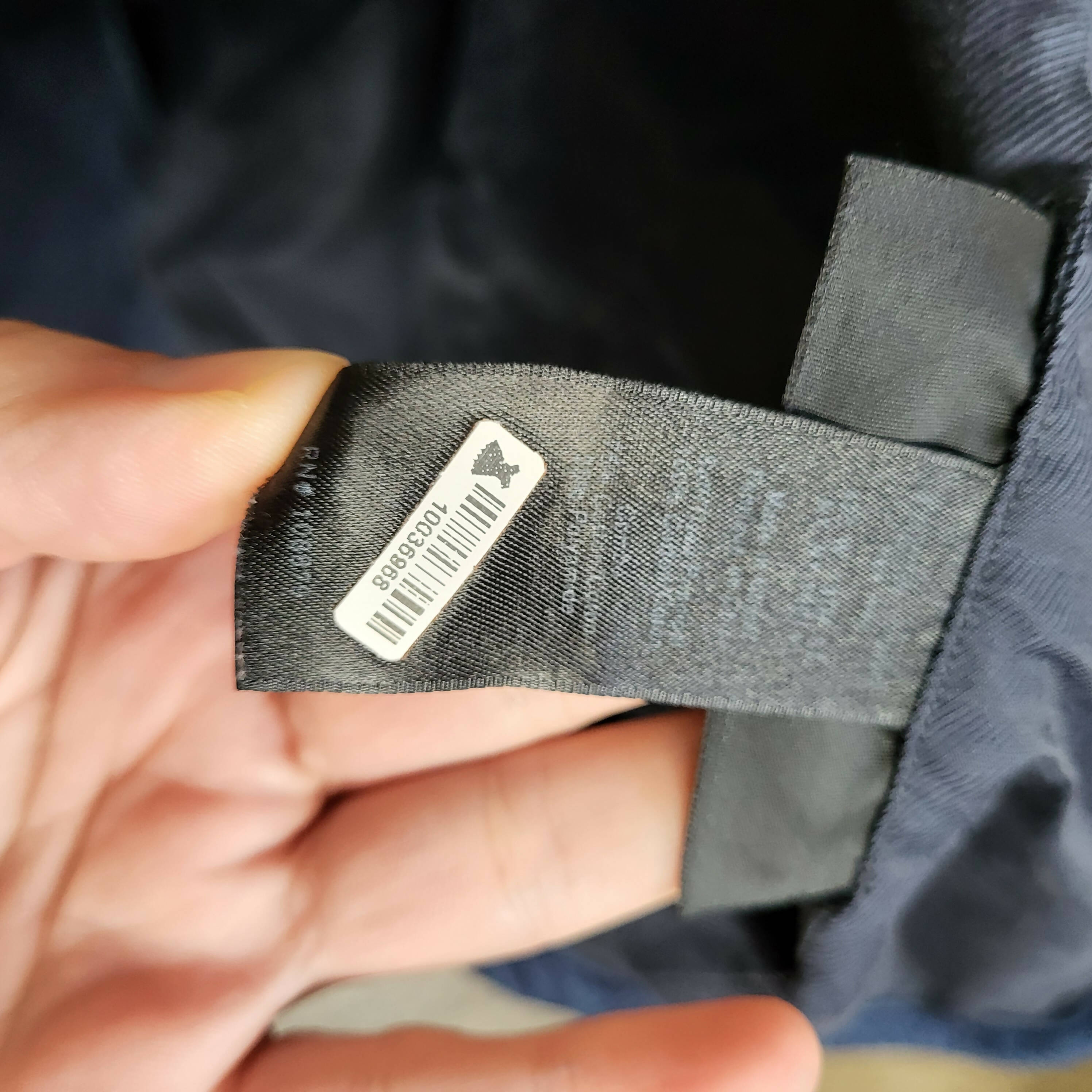 Rag & Bone Quilted Self Tie Liner Coat - /Navy Size S