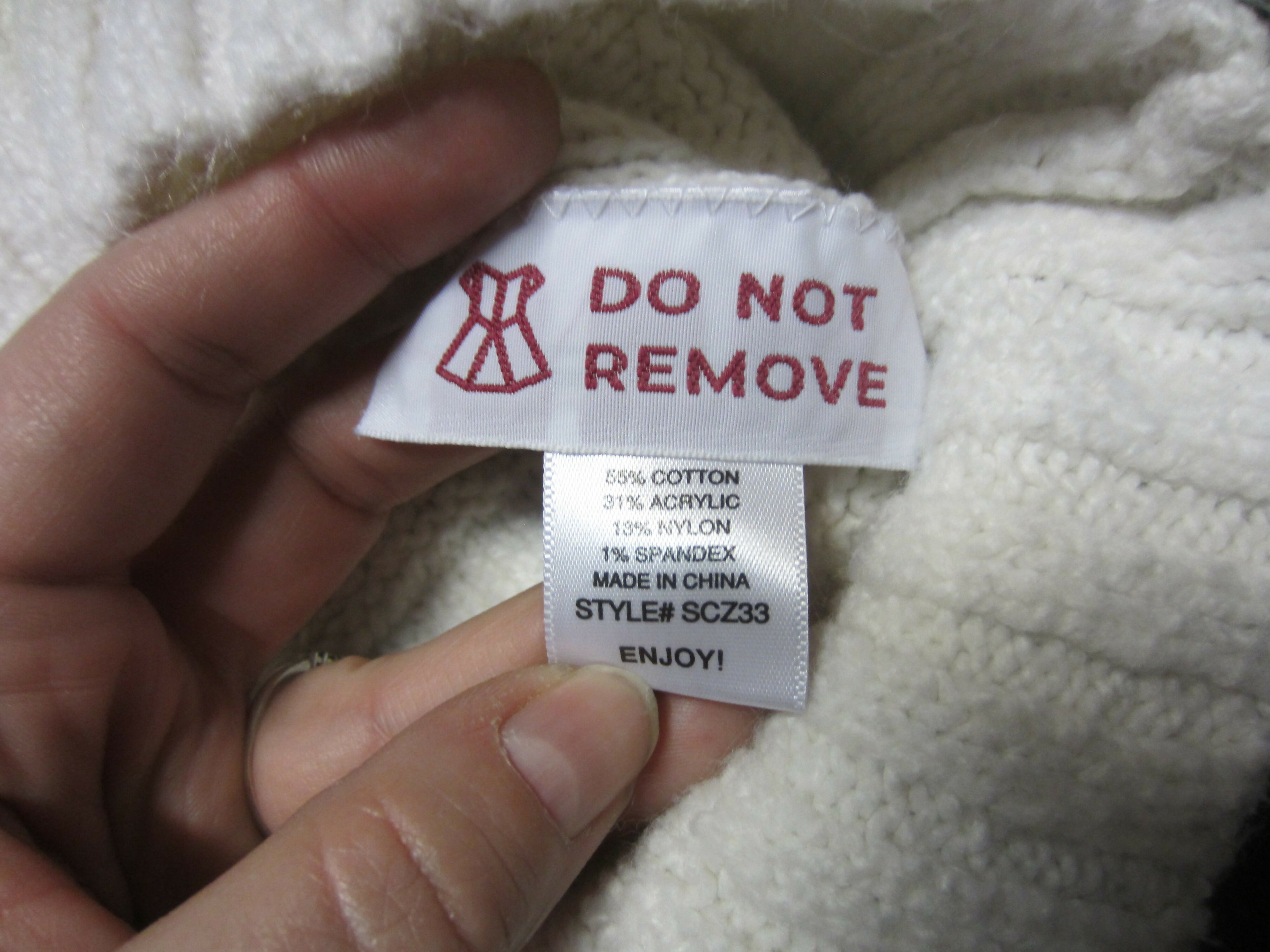 Michael Stars Louisa Cable Knit Pointelle Pullover Sweater - /Off White - S