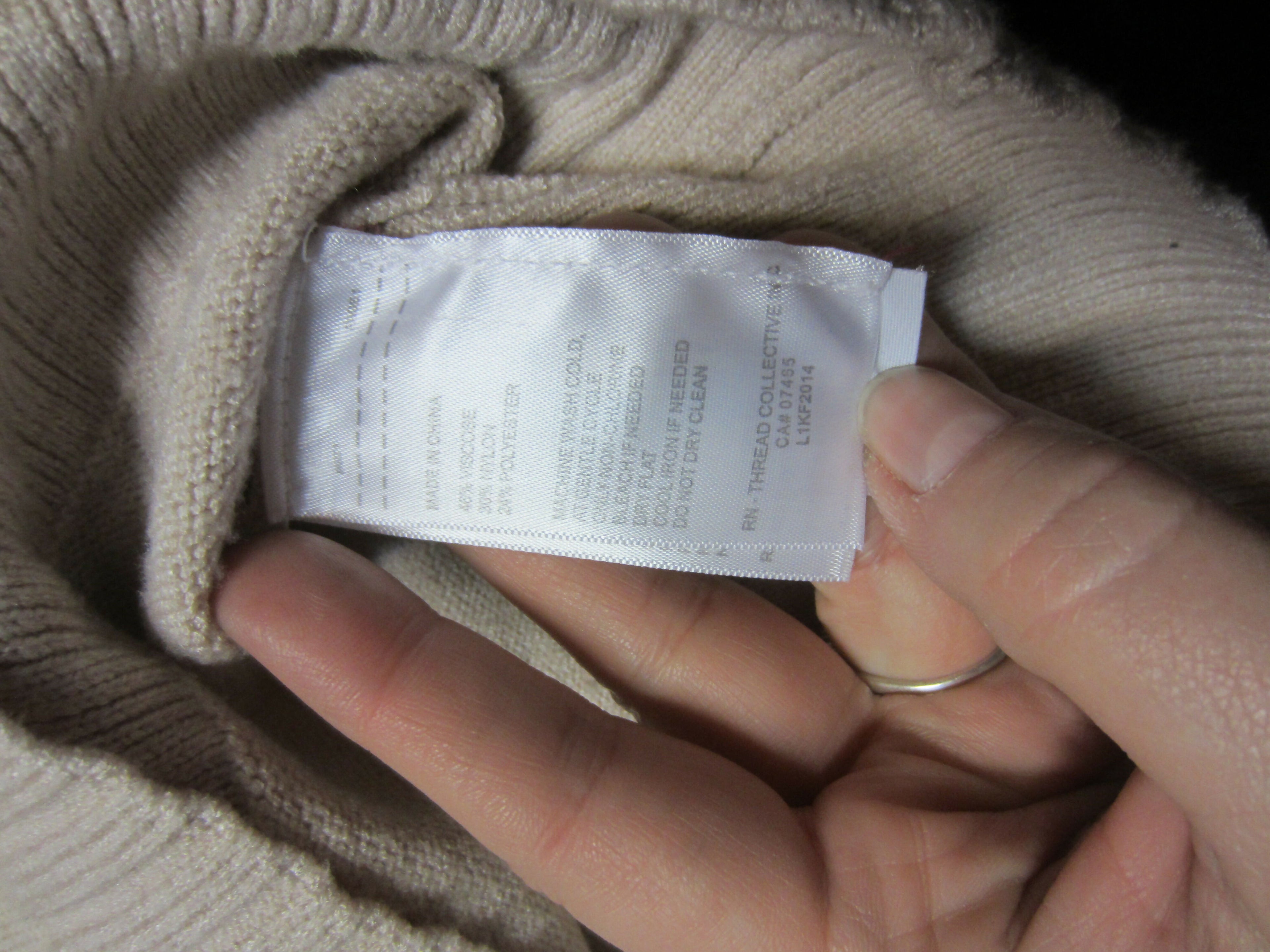 Laundry by Shelli Segal Wide Sleeve Cozy Turtleneck Sweater - /Beige - XS