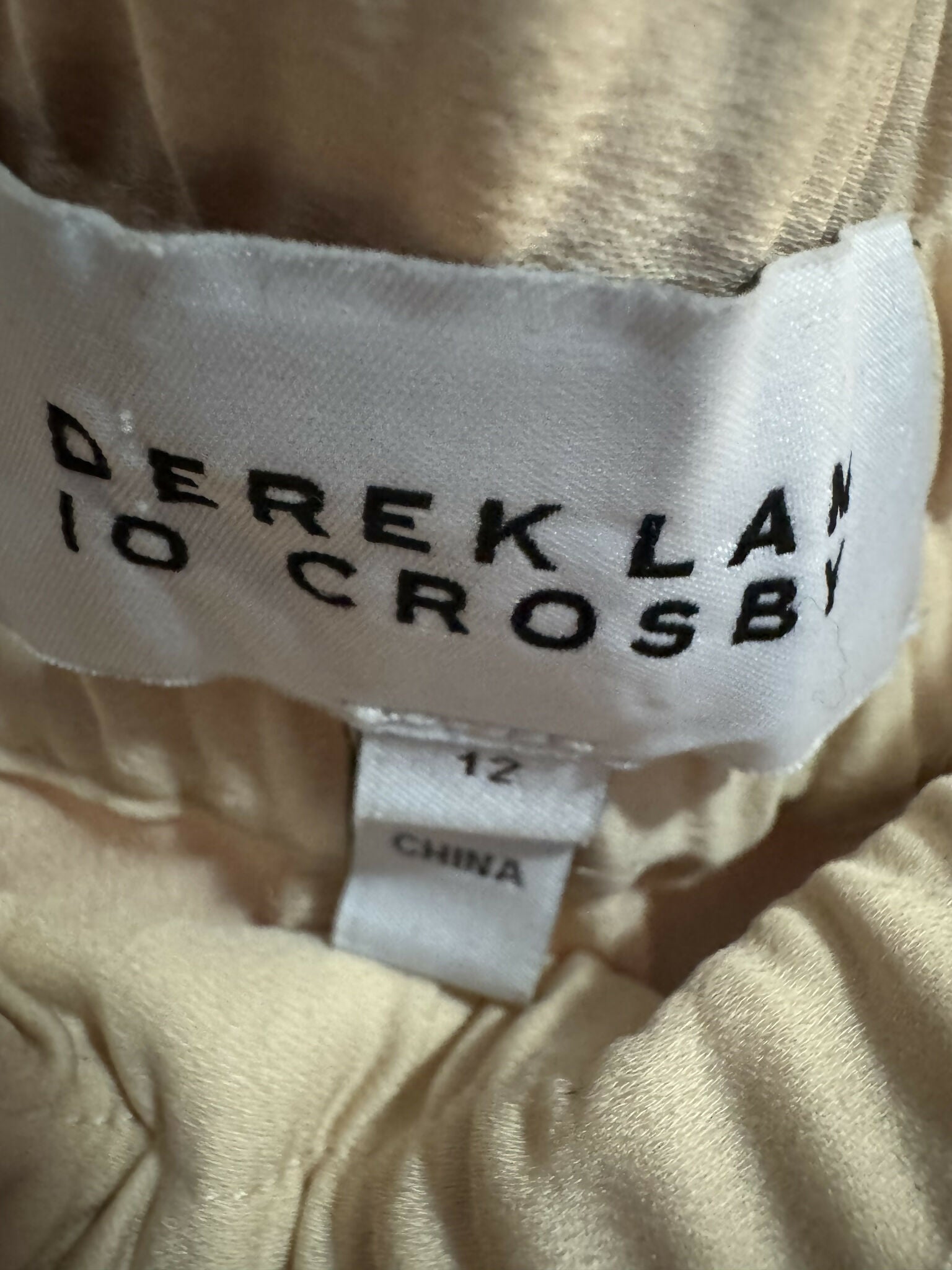 Derek Lam 10 Crosby Drawstring Jogger Pants - /Beige - 12