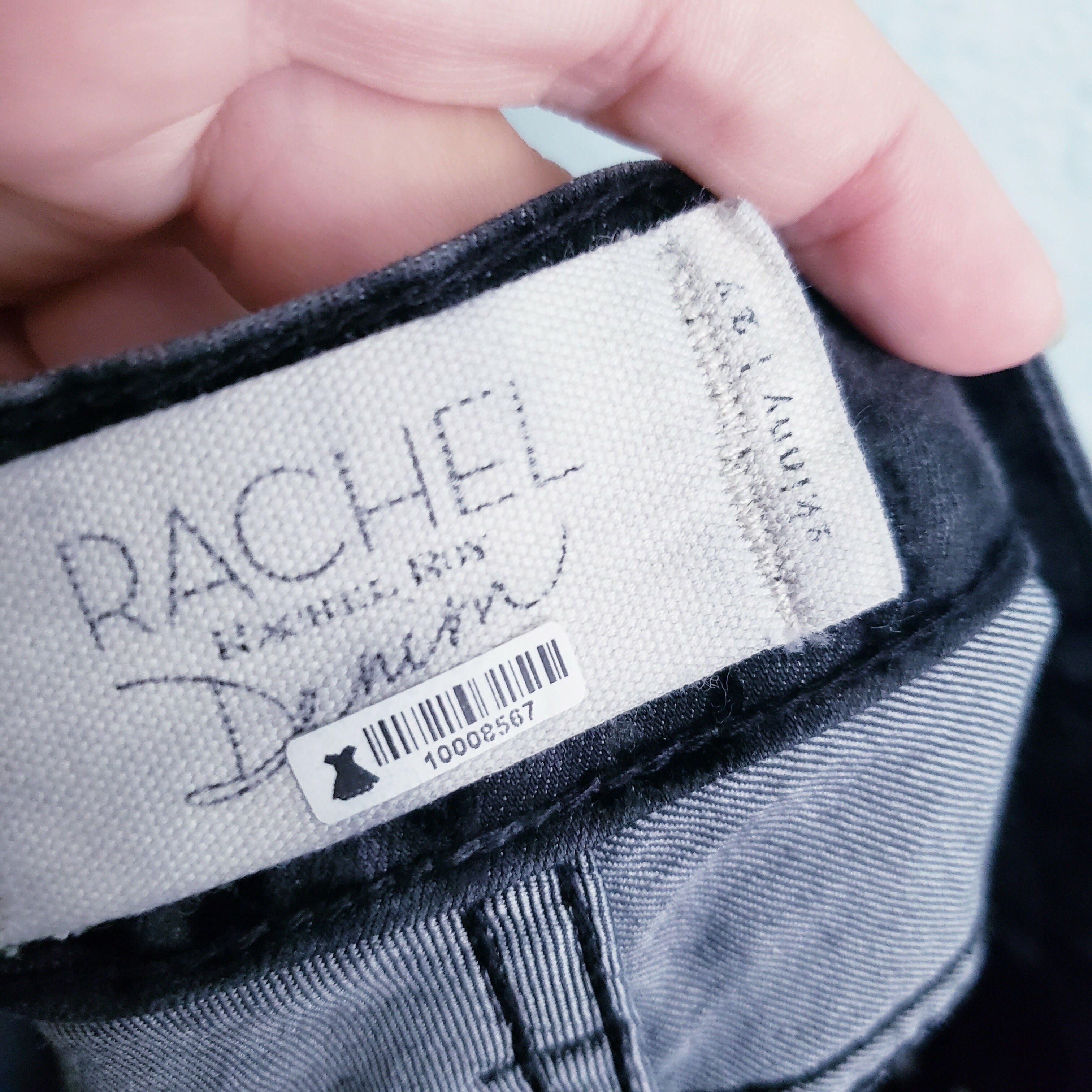 Rachel Rachel Roy Velvet Brocade Textured Skinny Jeans - Floral - Black - 27