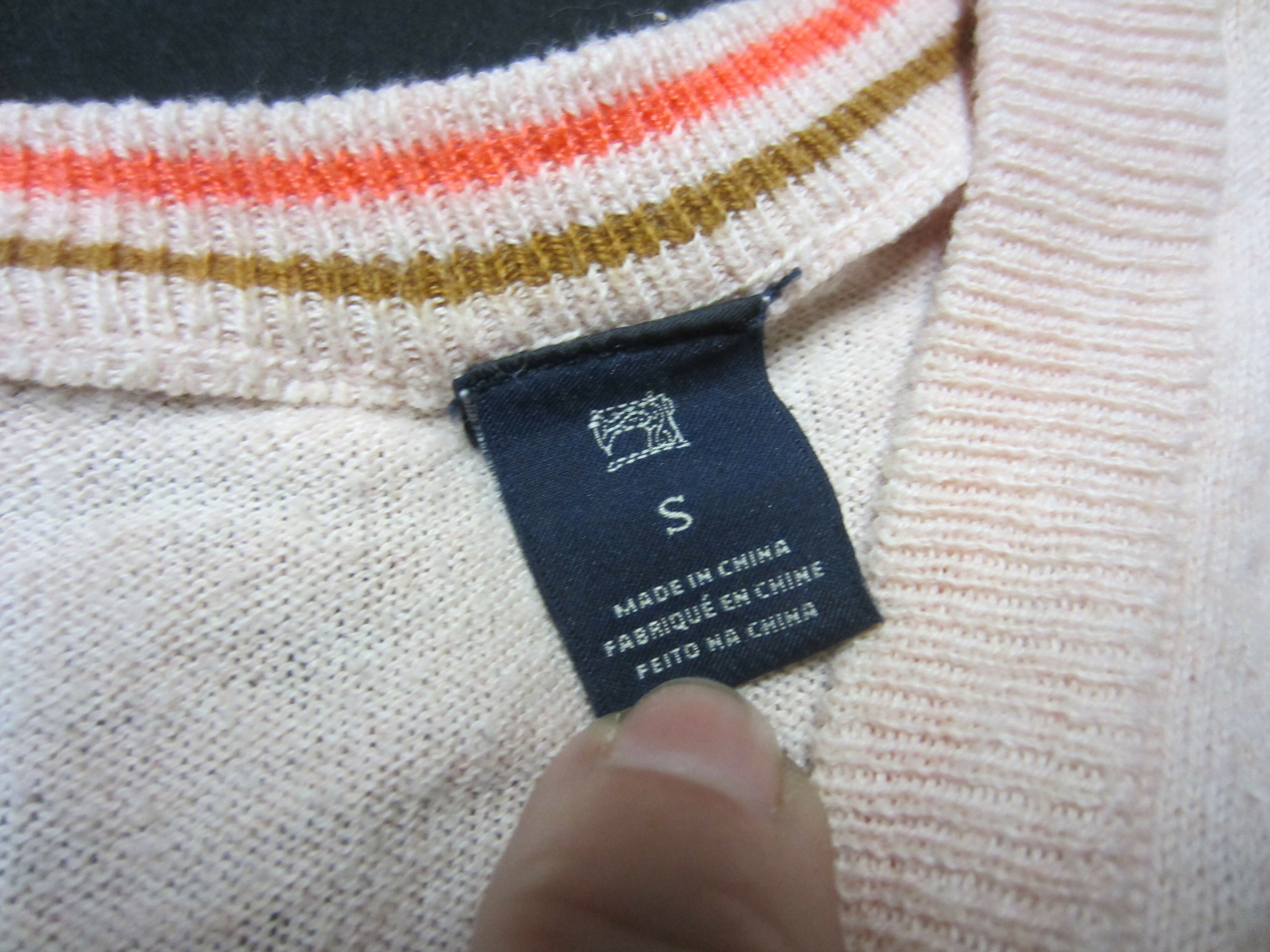Scotch & Soda Cotton-Cashmere Loose Knit Sweater - /Pink - S