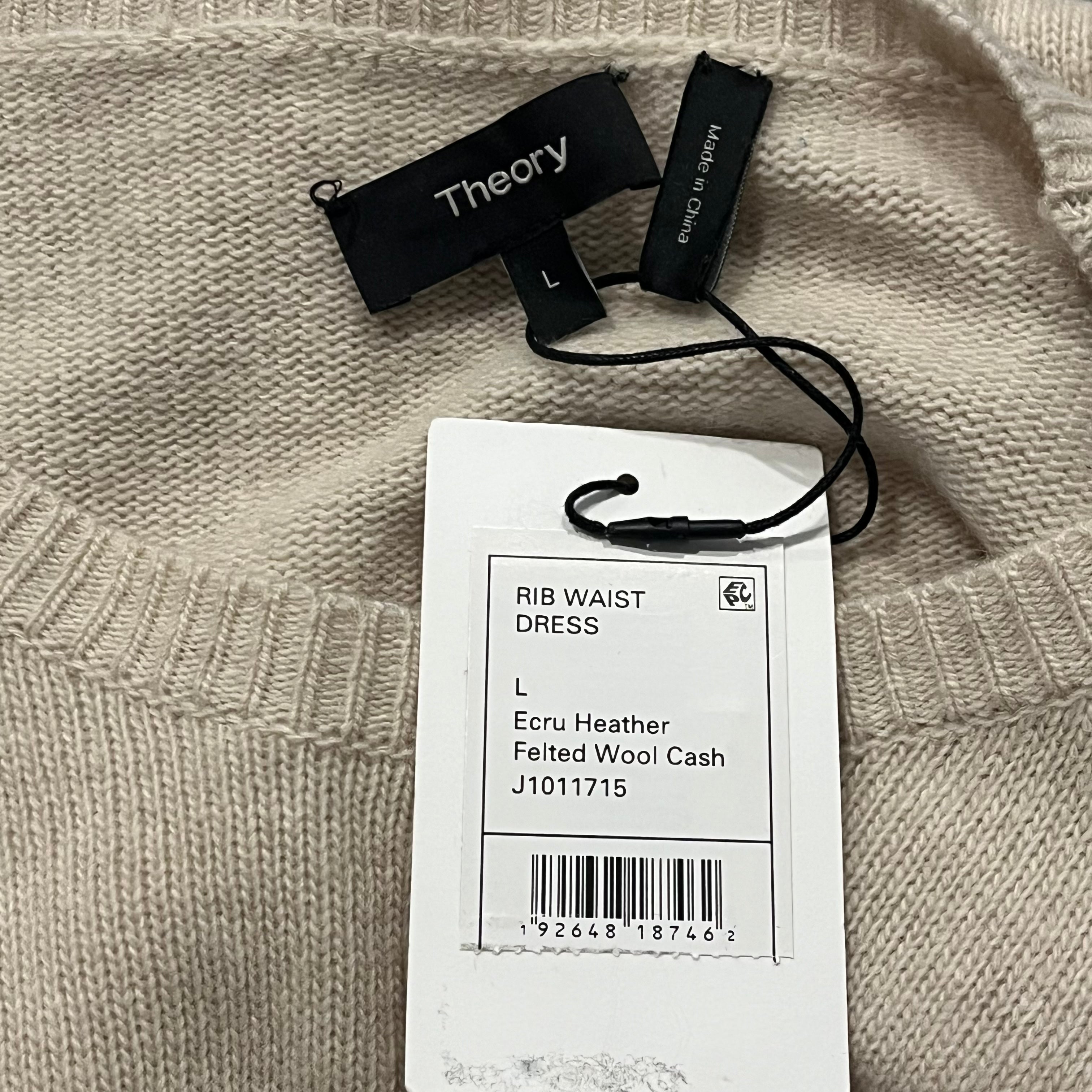 Theory Wool & Cashmere Sweater Dress (NWT)