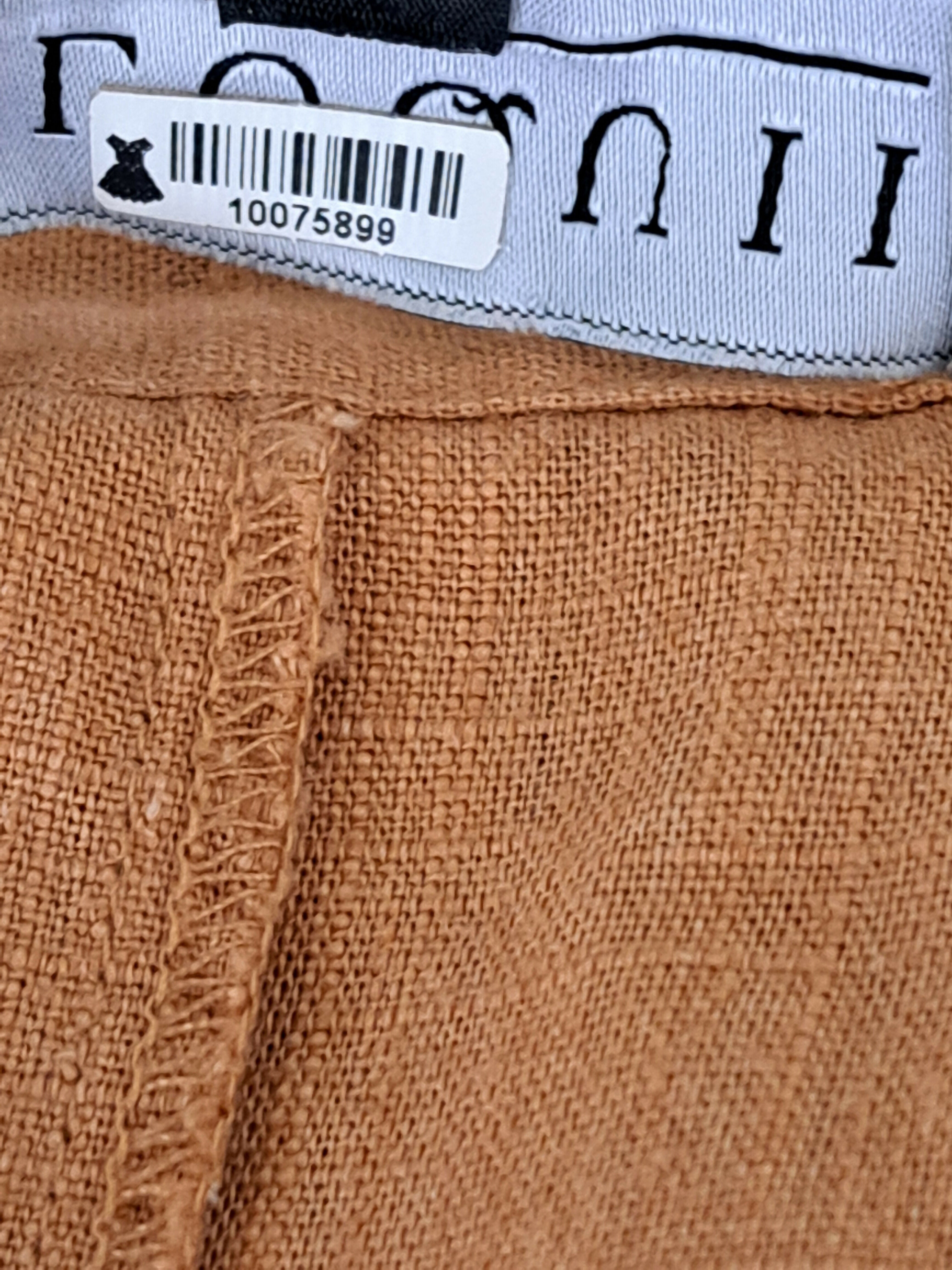 Eloquii Kimono Sleeve Tie Neck Dress - /Orange - 14