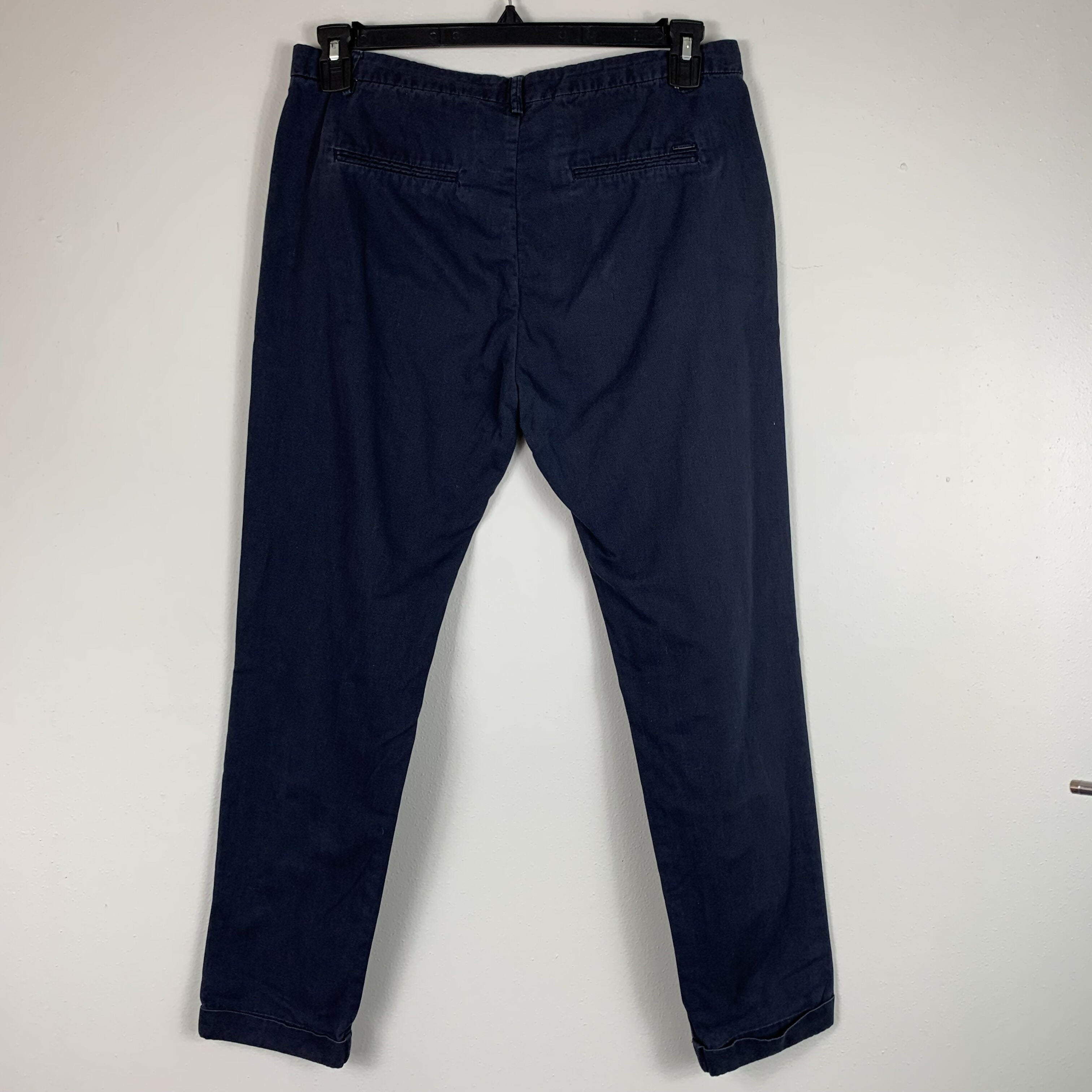 Scotch & Soda Mid-Rise Chino Pants - Navy - 30