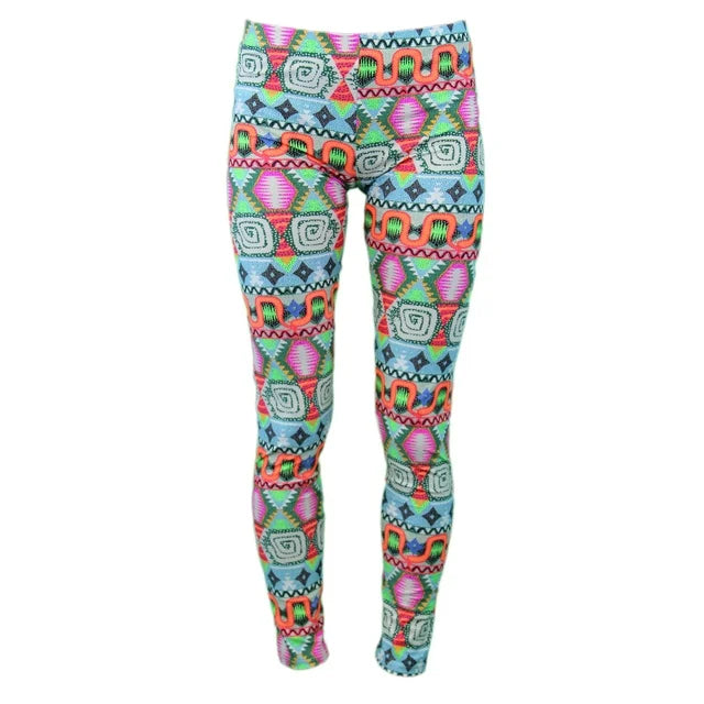 Mara Hoffman Resort Wear Leggings - Abstract - Green Multi/Astrodreamer