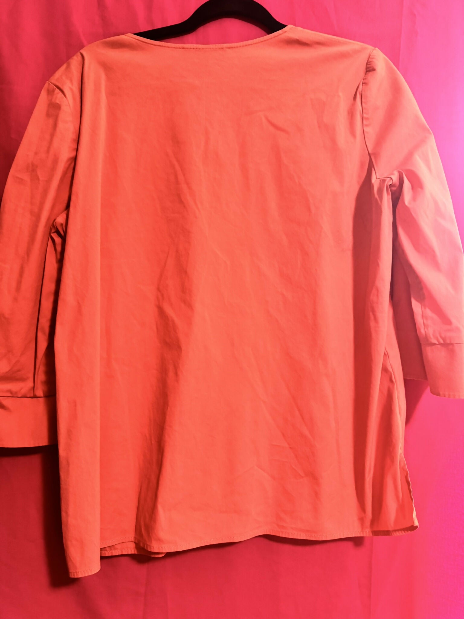 Lafayette 148 New York 3/4 Sleeve Whalen Blouse - /Pink - M