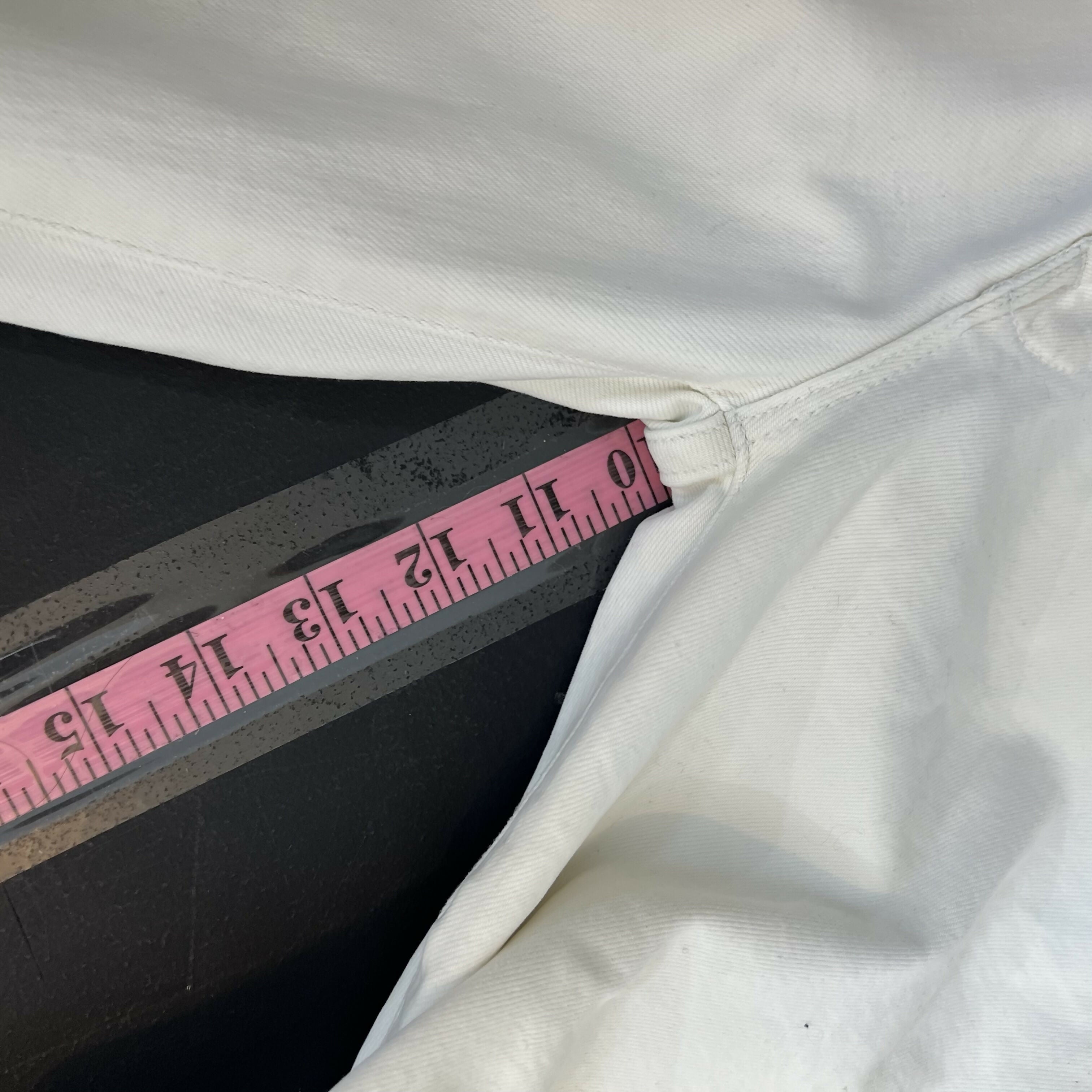 Frame La High Skinny Leg Jeans Dip Dye Blue White Sz 24 Waist