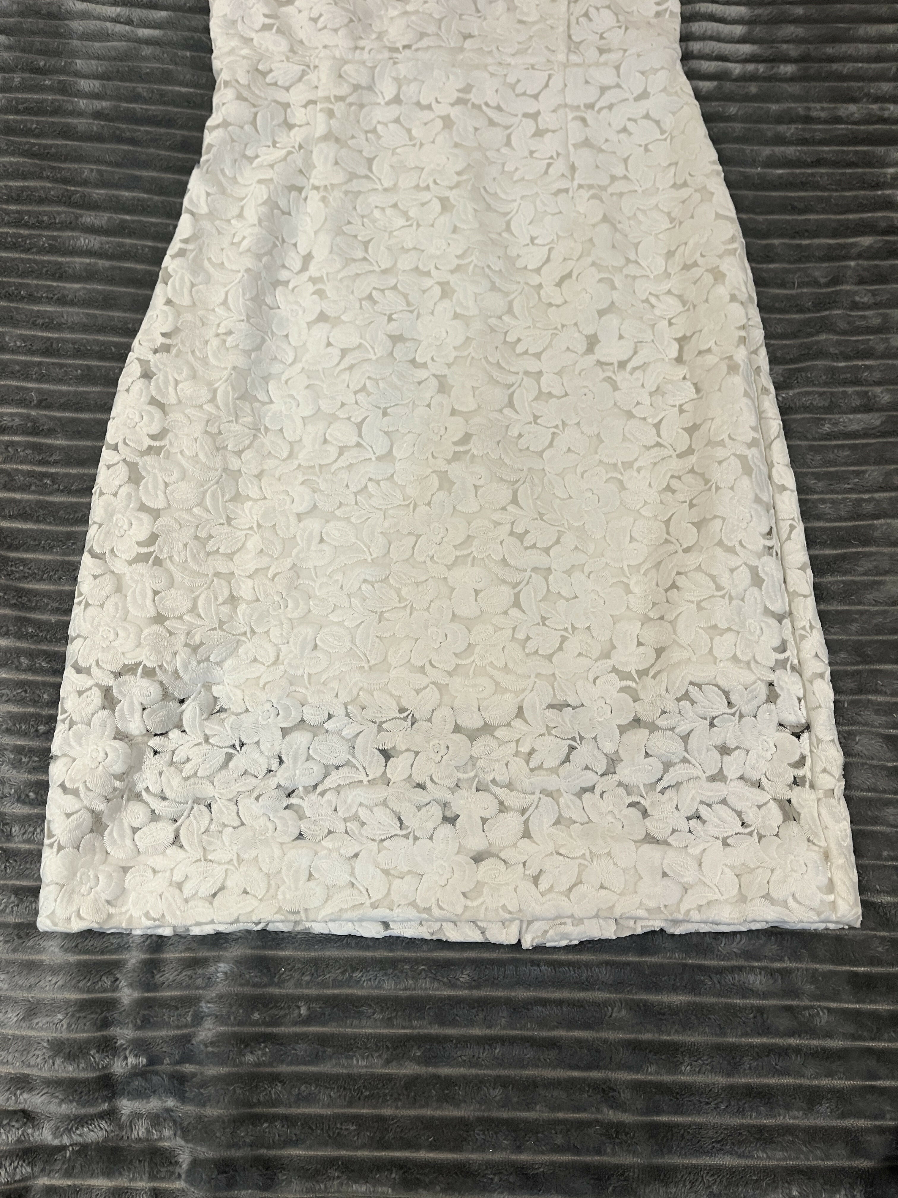 Reiss Sophia-One Shoulder Dress - White - 6