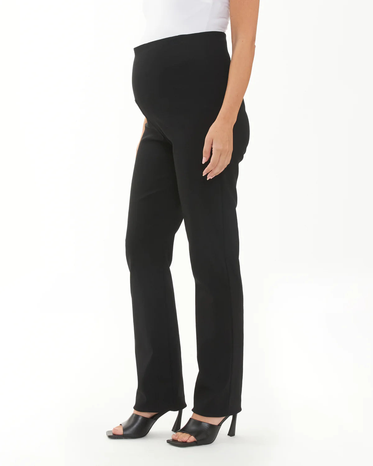 Ripe Maternity Phoenix Straight Leg Pant - Black